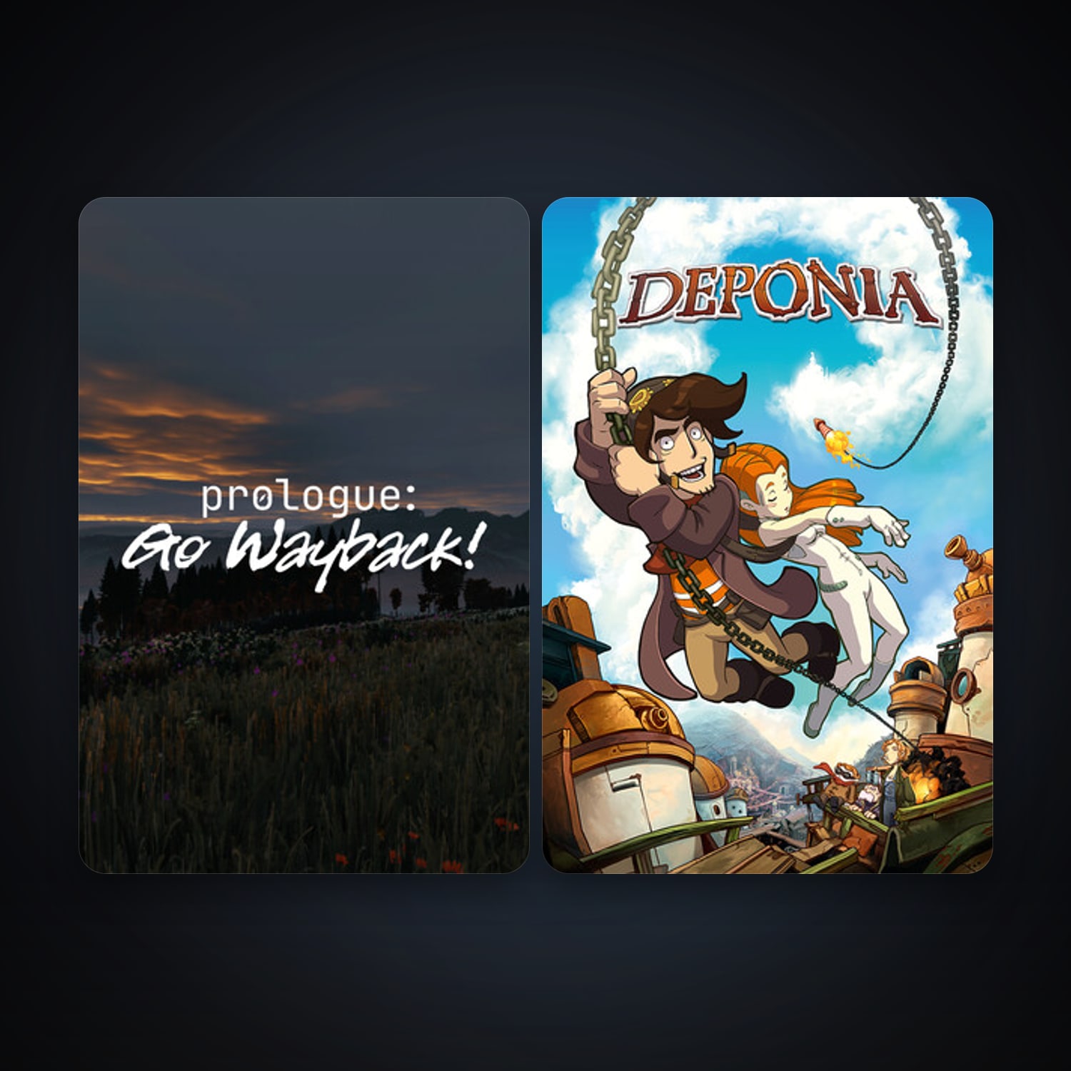 Deponia + Prologue: Go Wayback!, 3 games, clean — HabibiAccounts