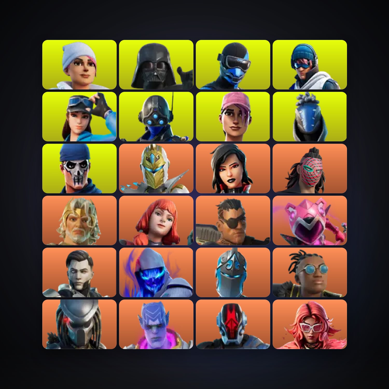 Spectra Knight — Sorana — 300 skins — 550 V-Bucks — lvl 3813 — HabibiAccounts