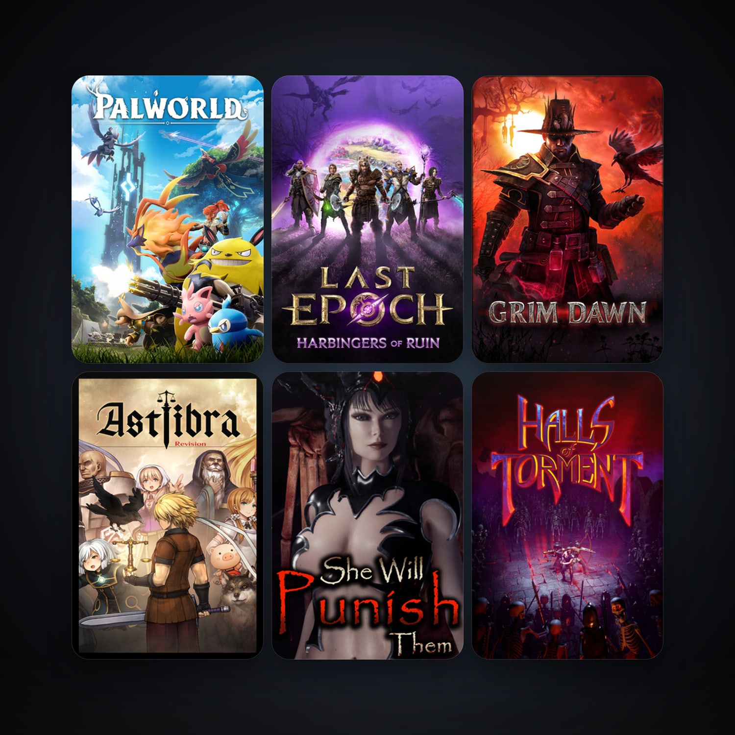 Grim Dawn + Tales of Arise, 41 games, clean — HabibiAccounts