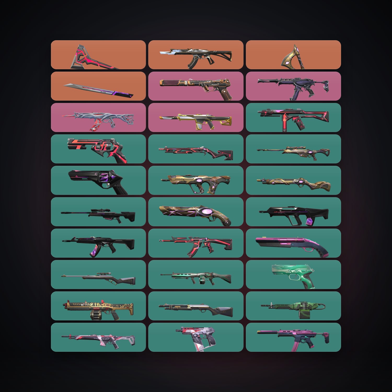 AP Iron 3 locker — 3 knives, 50 skins, lvl 115 — HabibiAccounts