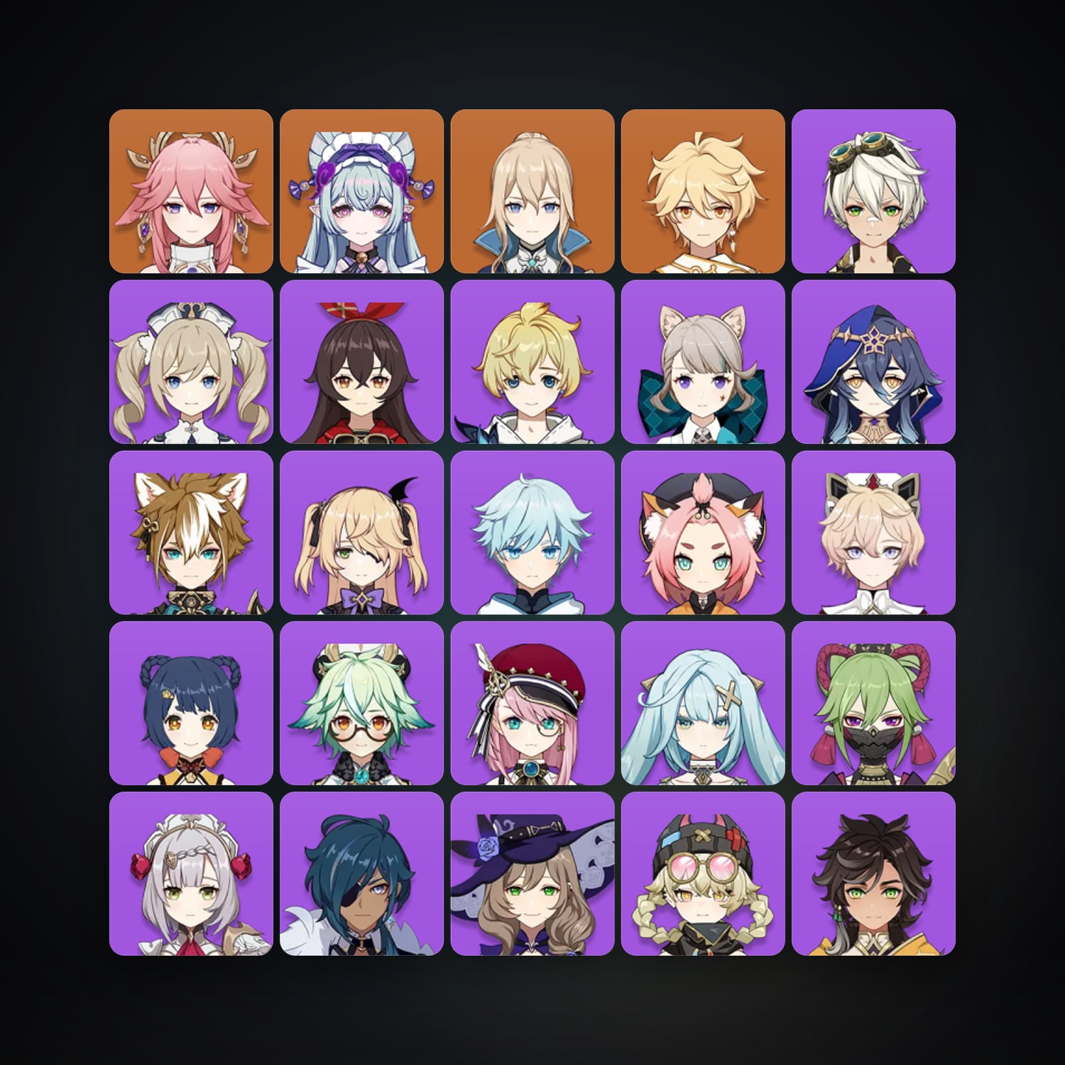 Genshin Impact | AR 28 | 25 Chars | 3× 5★ — HabibiAccounts