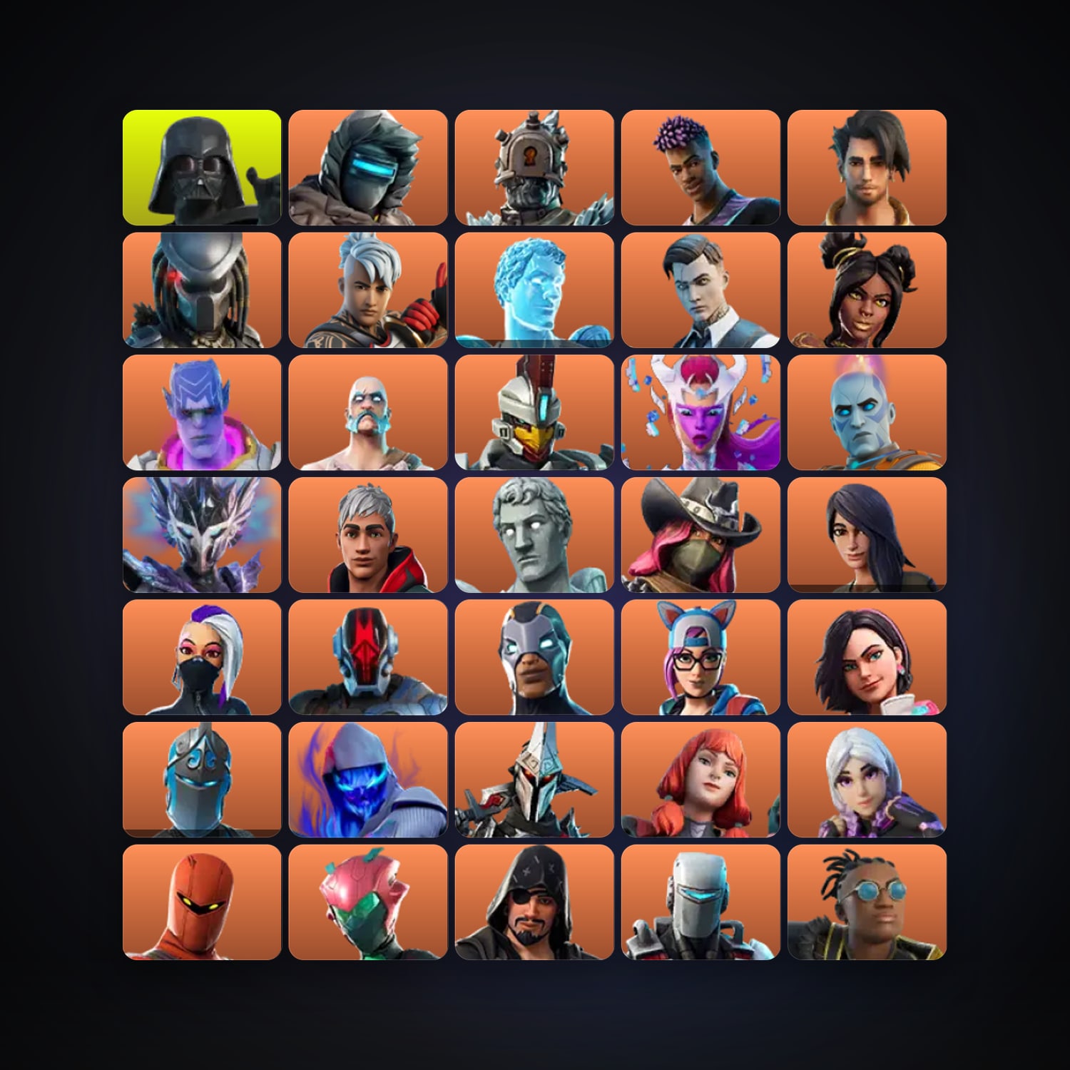Zenith — The Prisoner — 190 skins — 250 V-Bucks — lvl 3759 — HabibiAccounts