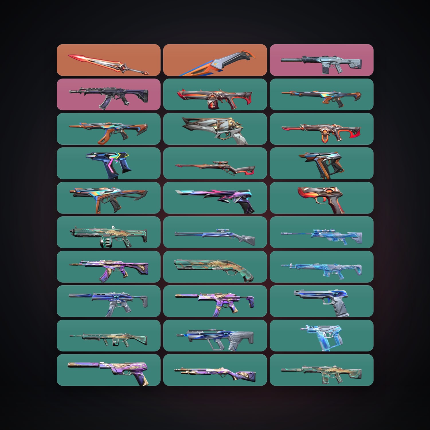 BR Silver 3 locker — 2 knives, 31 skins, lvl 114 — HabibiAccounts