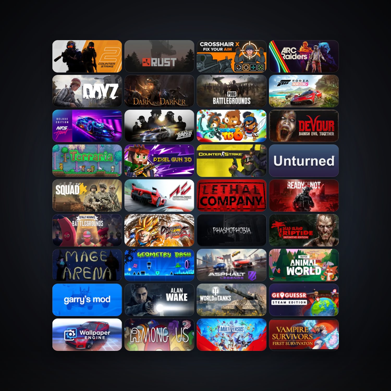 Steam 172 games, Steam 37, clean — HabibiAccounts