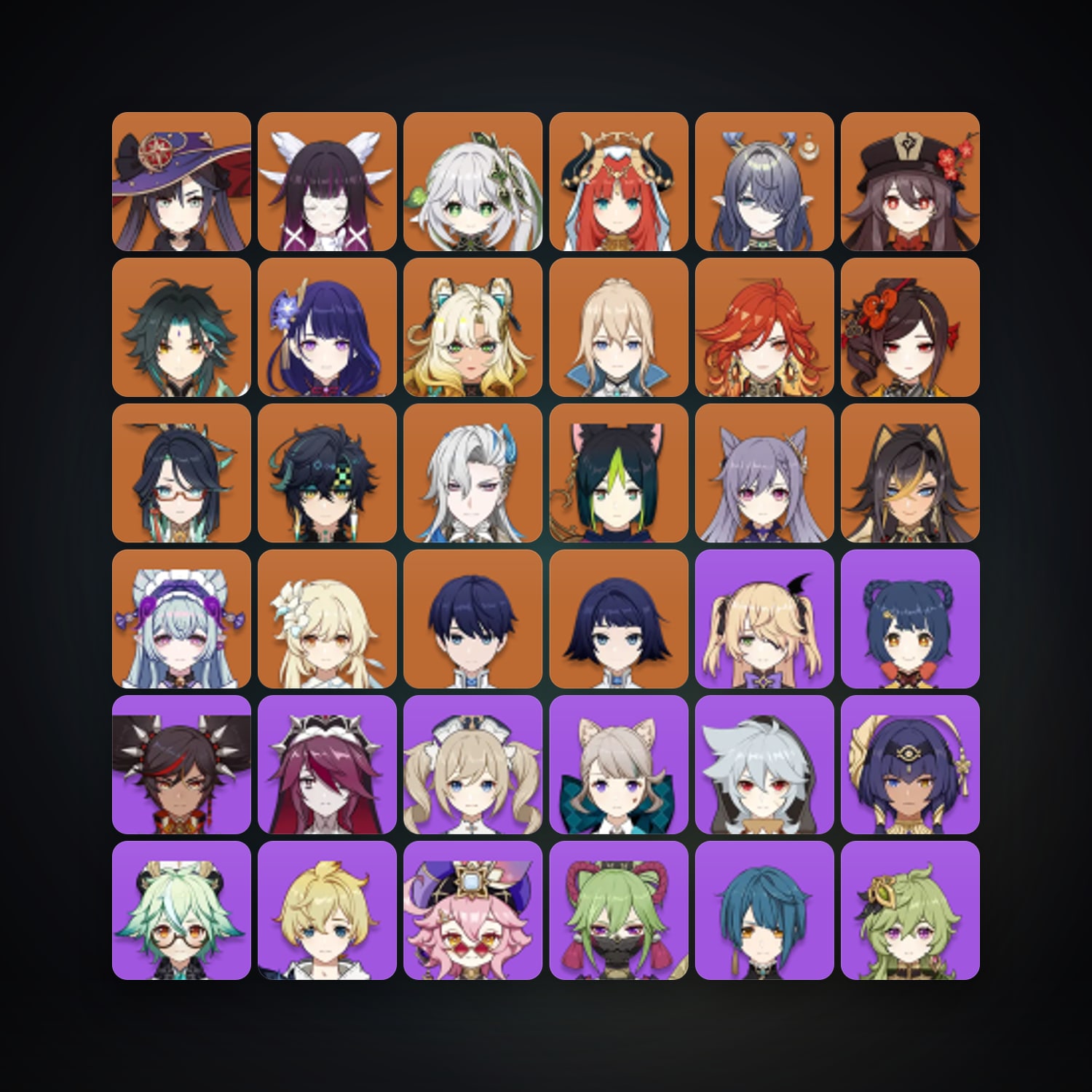 Genshin Impact | AR 56 | 64 Chars | 19× 5★ — Genshin / miHoYo Account — HabibiAccounts