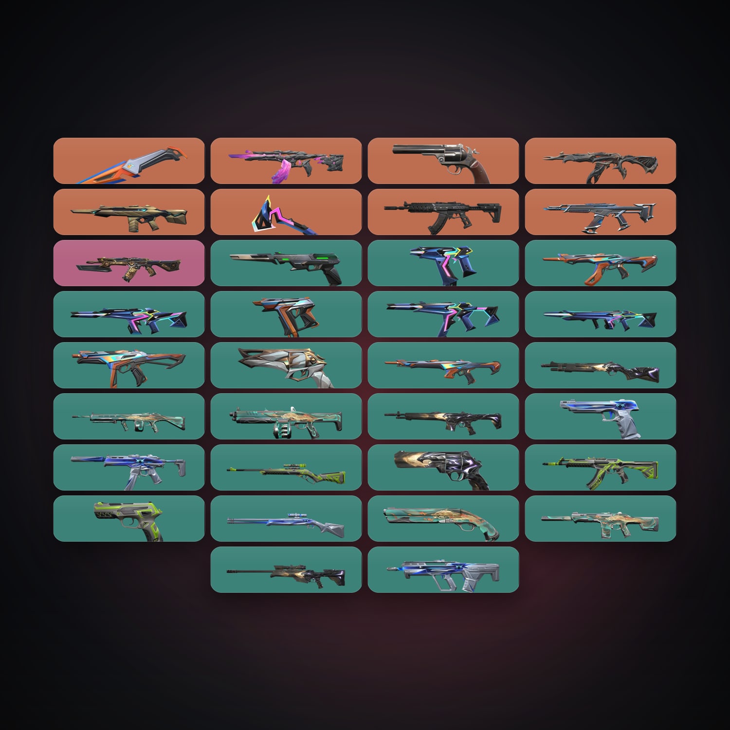 AP Silver 2 locker — 2 knives, 34 skins, lvl 121 — HabibiAccounts