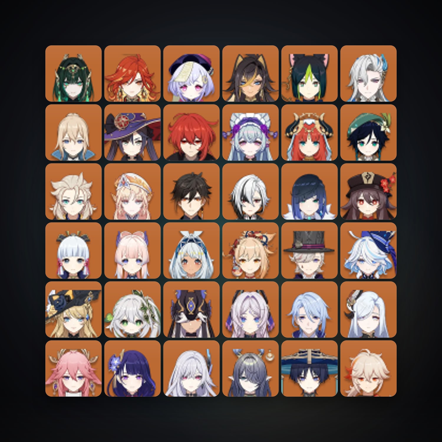 Genshin Impact | AR 60 | 99 Chars | 45× 5★ — Genshin / miHoYo Account — HabibiAccounts