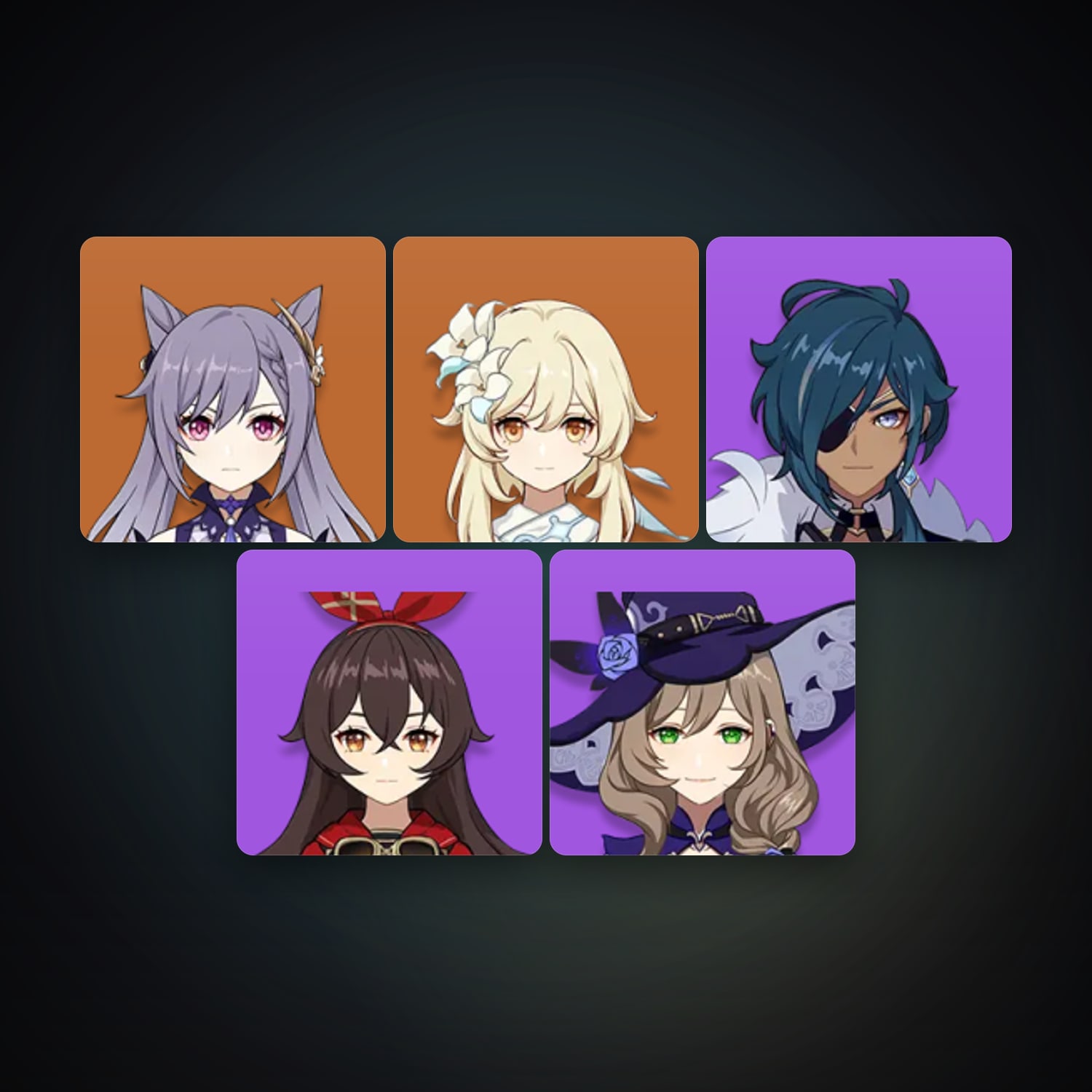 Genshin Impact | AR 12 | 5 Chars | 1× 5★ — HabibiAccounts