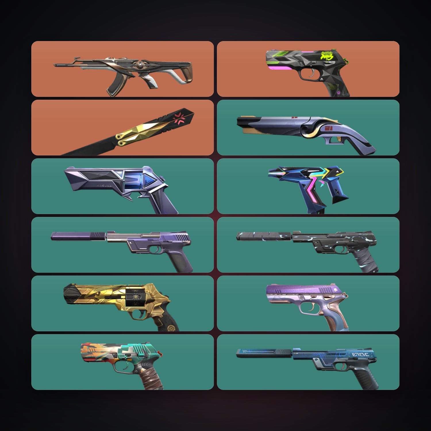 EU Ascendant 1 locker — 1 knives, 13 skins, lvl 167 — HabibiAccounts