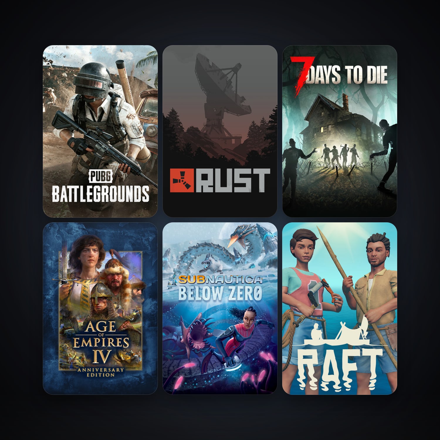 Left 4 Dead 2 + 7 Days to Die, 18 games, clean — HabibiAccounts