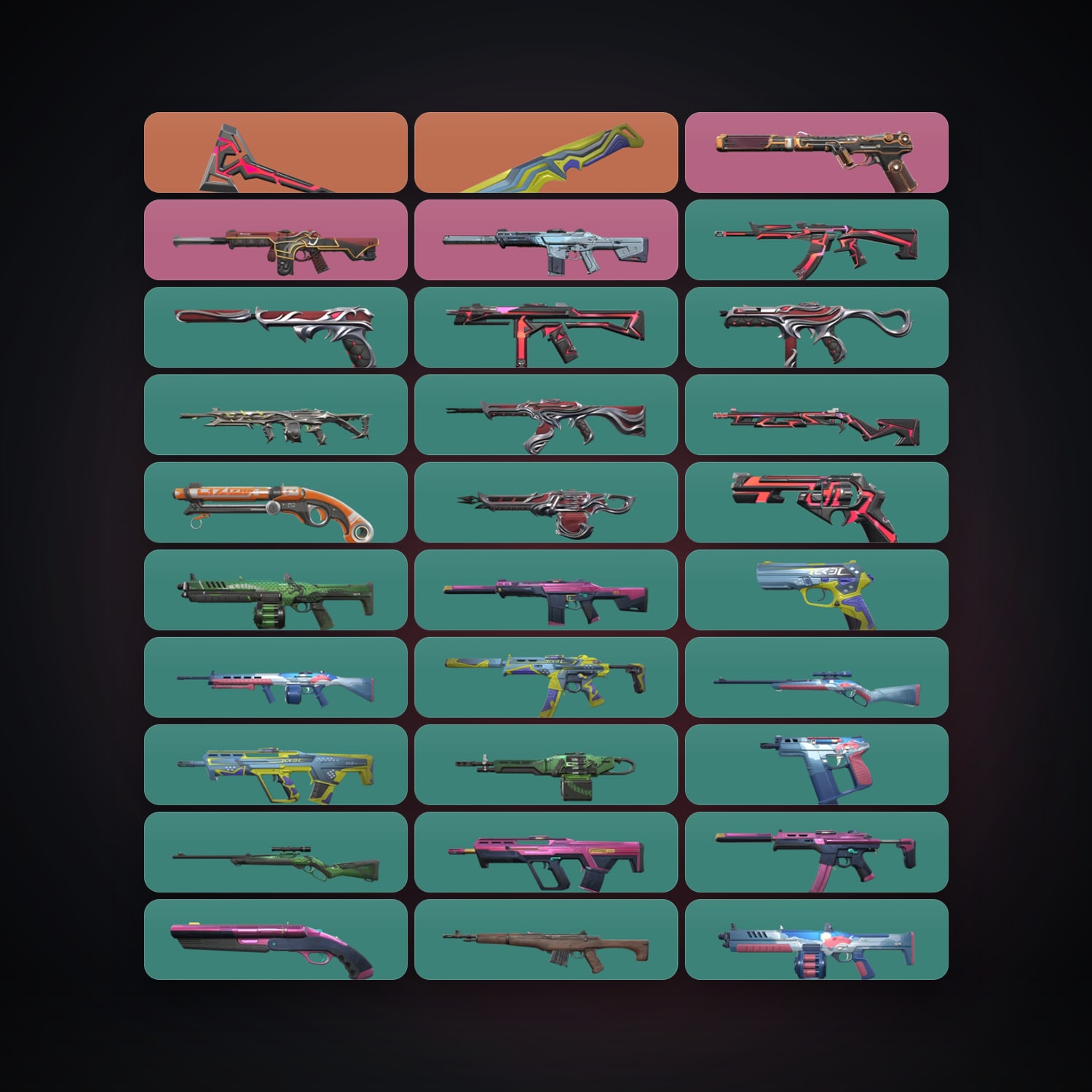 EU Silver 1 locker — 2 knives, 32 skins, lvl 76 — HabibiAccounts