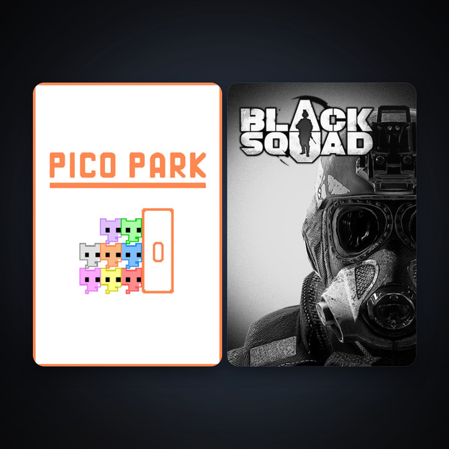 Black Squad + PICO PARK, 4 games, clean — HabibiAccounts