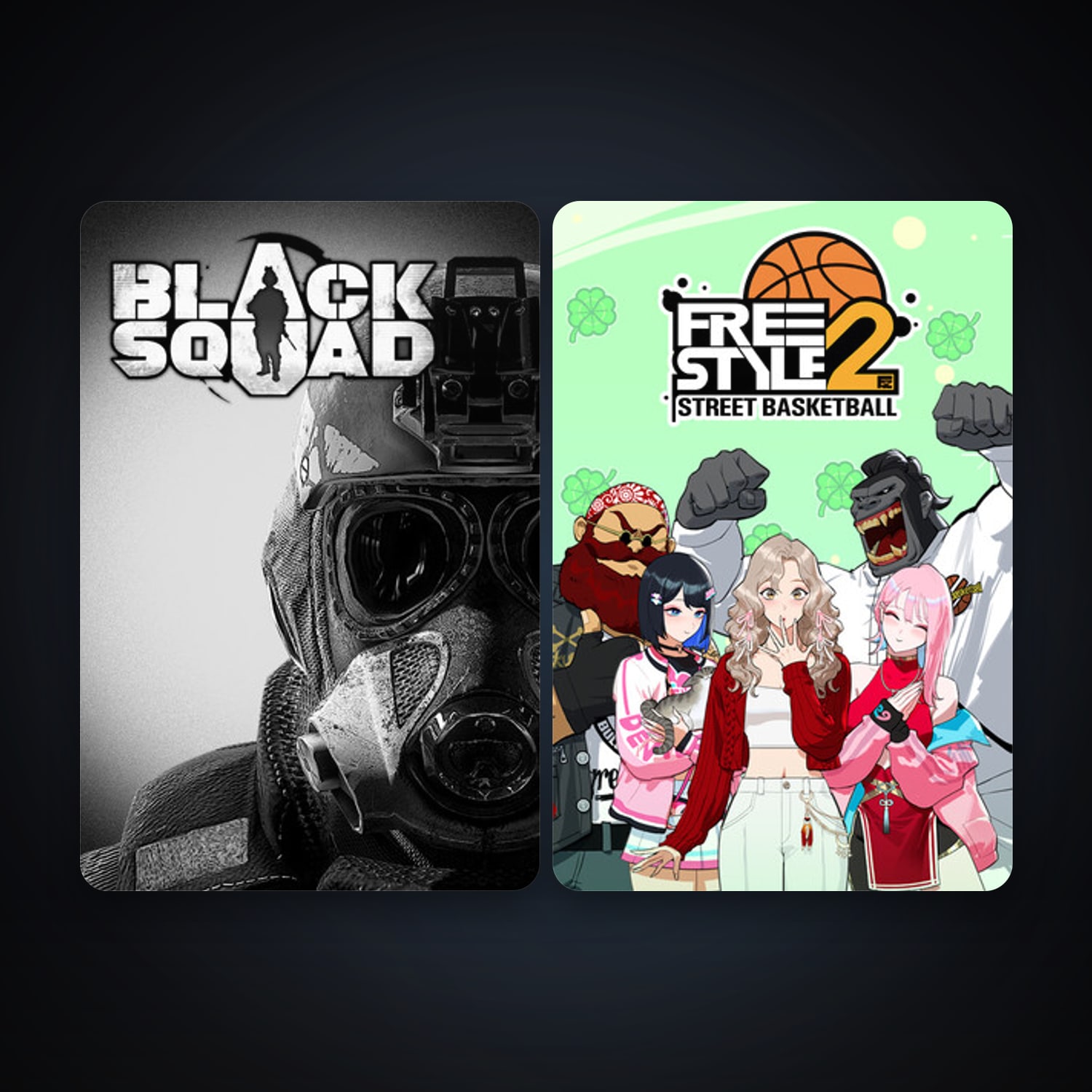 Freestyle 2: Street Basketball + Black Squad, 5 games, clean — HabibiAccounts