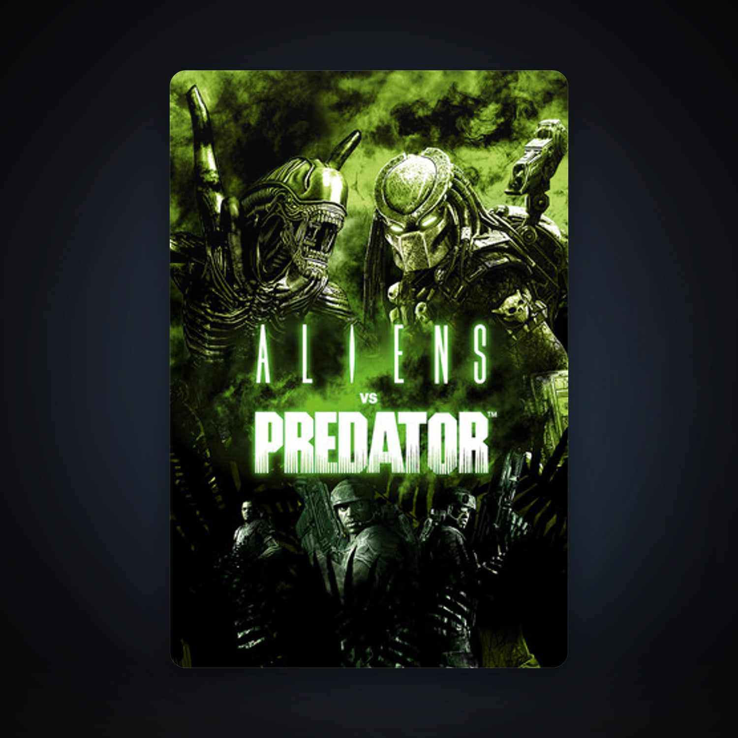 Aliens vs. Predator, 1 games, clean — HabibiAccounts