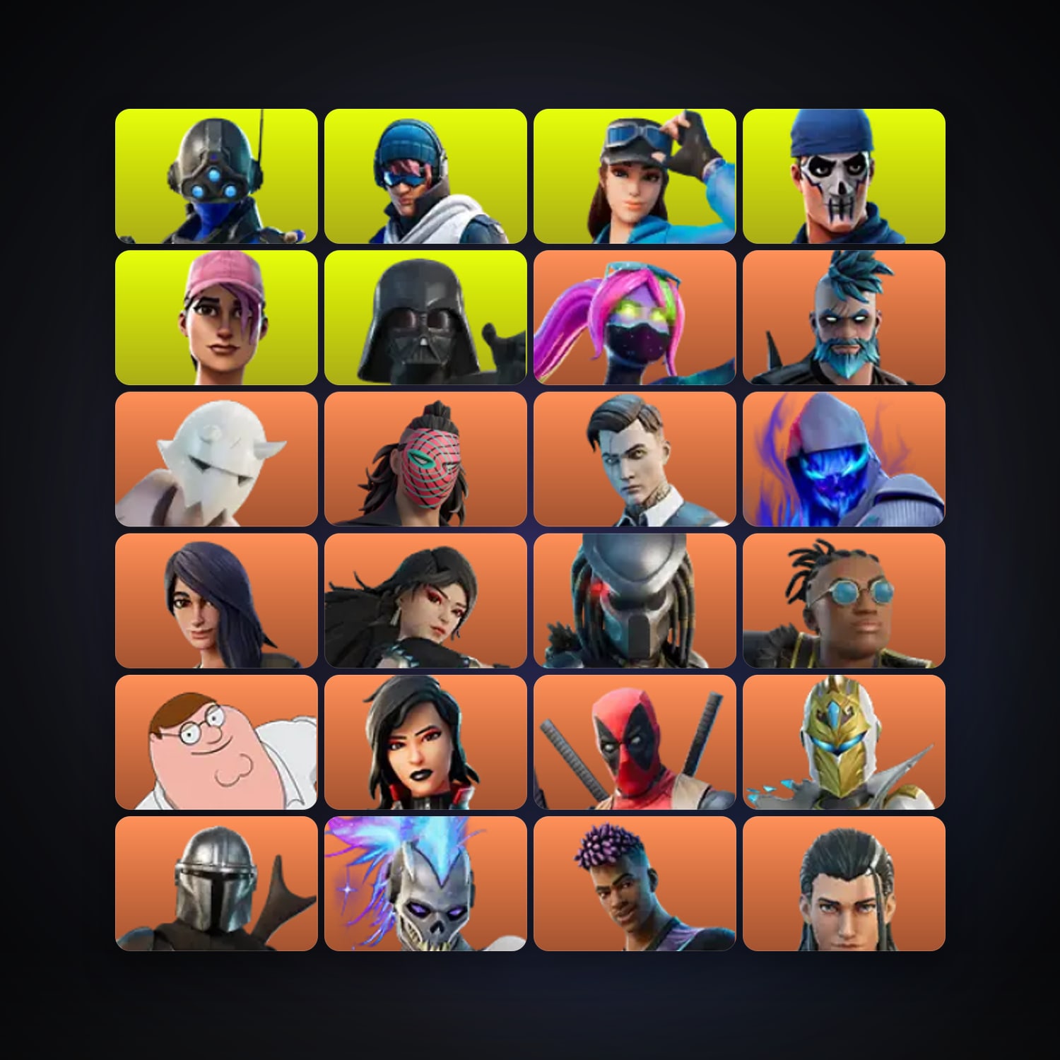 Galaxia — Omegarok — 130 skins — 200 V-Bucks — lvl 2015 — HabibiAccounts
