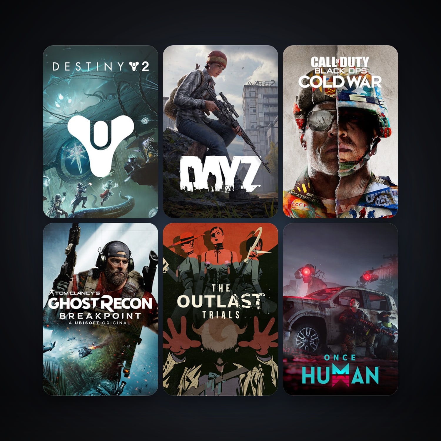 DayZ + Destiny 2, 54 games, clean — HabibiAccounts