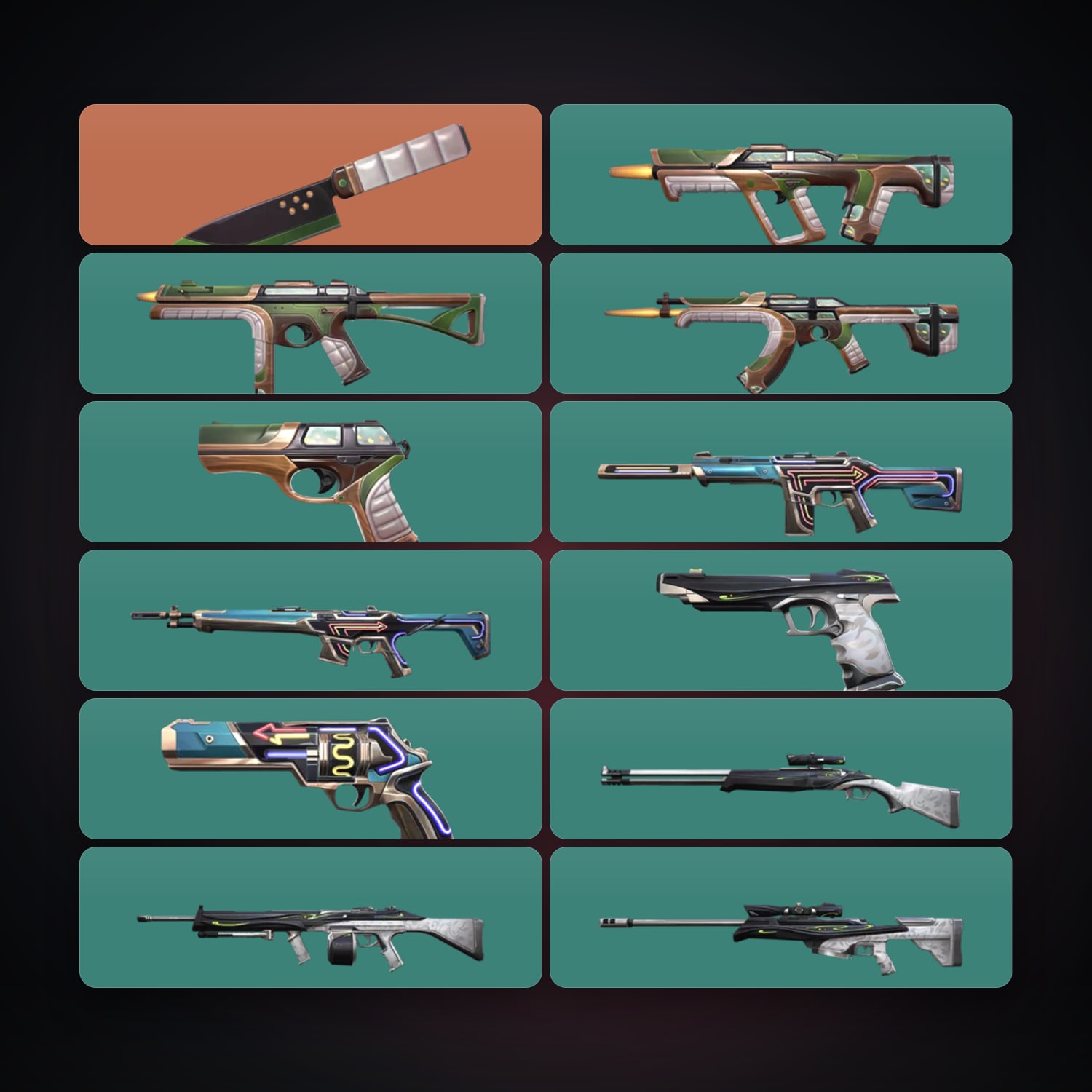 KR Bronze 2 locker — 1 knives, 13 skins, lvl 34 — HabibiAccounts