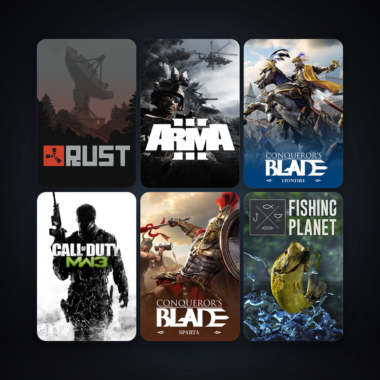 Call of Duty: Modern Warfare 3 (2011) + Arma 3, 100 games, clean — HabibiAccounts