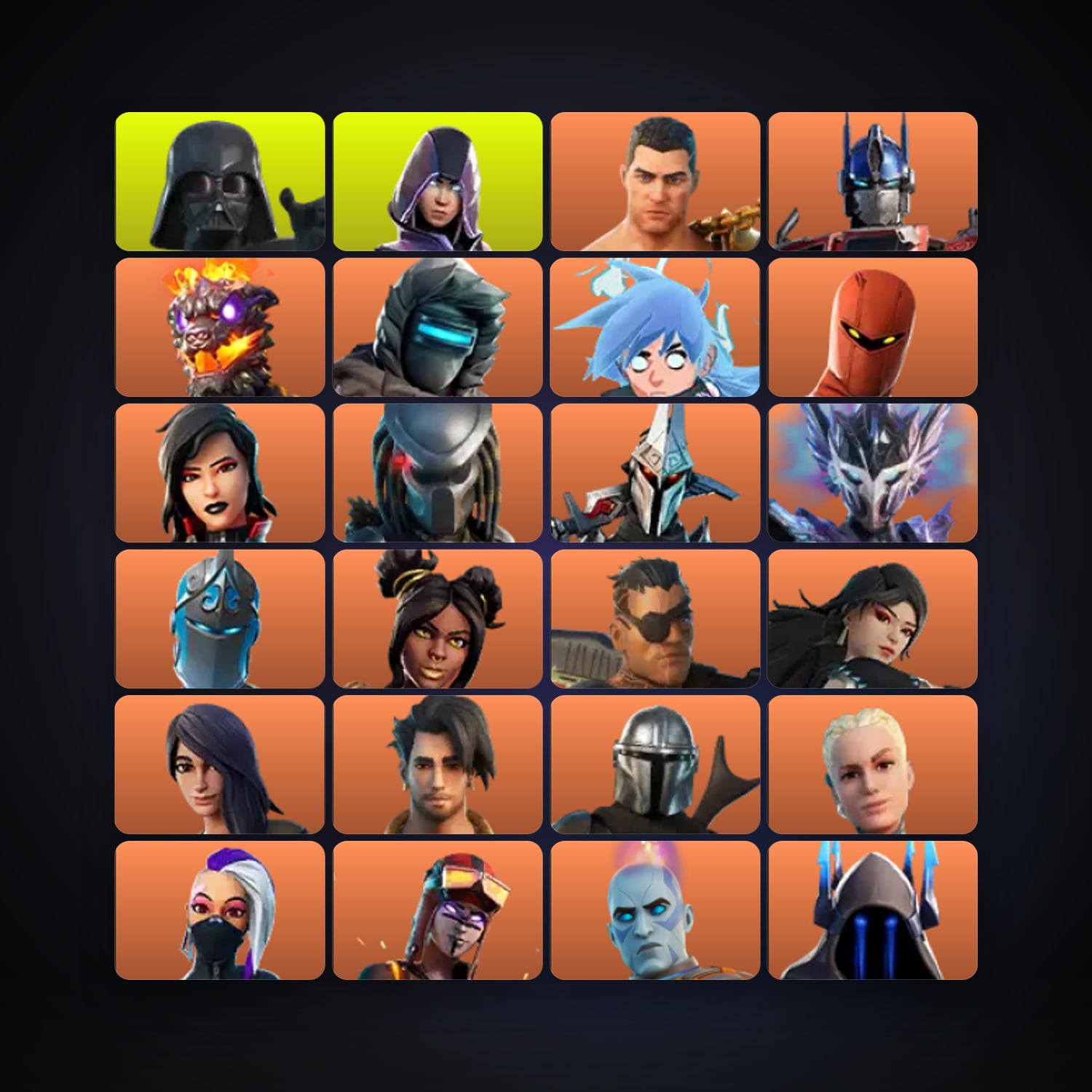 Menace — Optimus Prime — 243 skins — 2.2K V-Bucks — lvl 4671 — HabibiAccounts