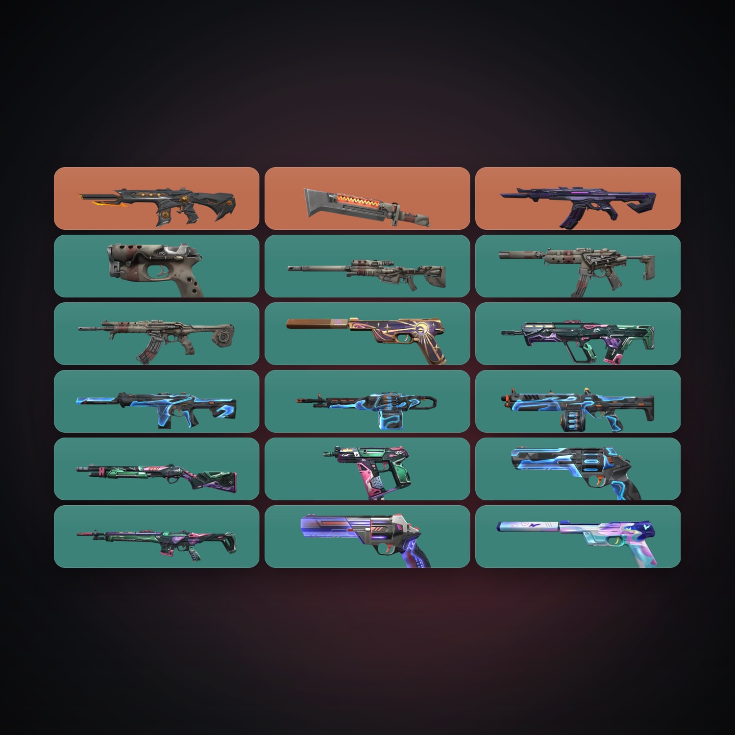 EU Bronze 1 locker — 1 knives, 18 skins, lvl 109 — HabibiAccounts