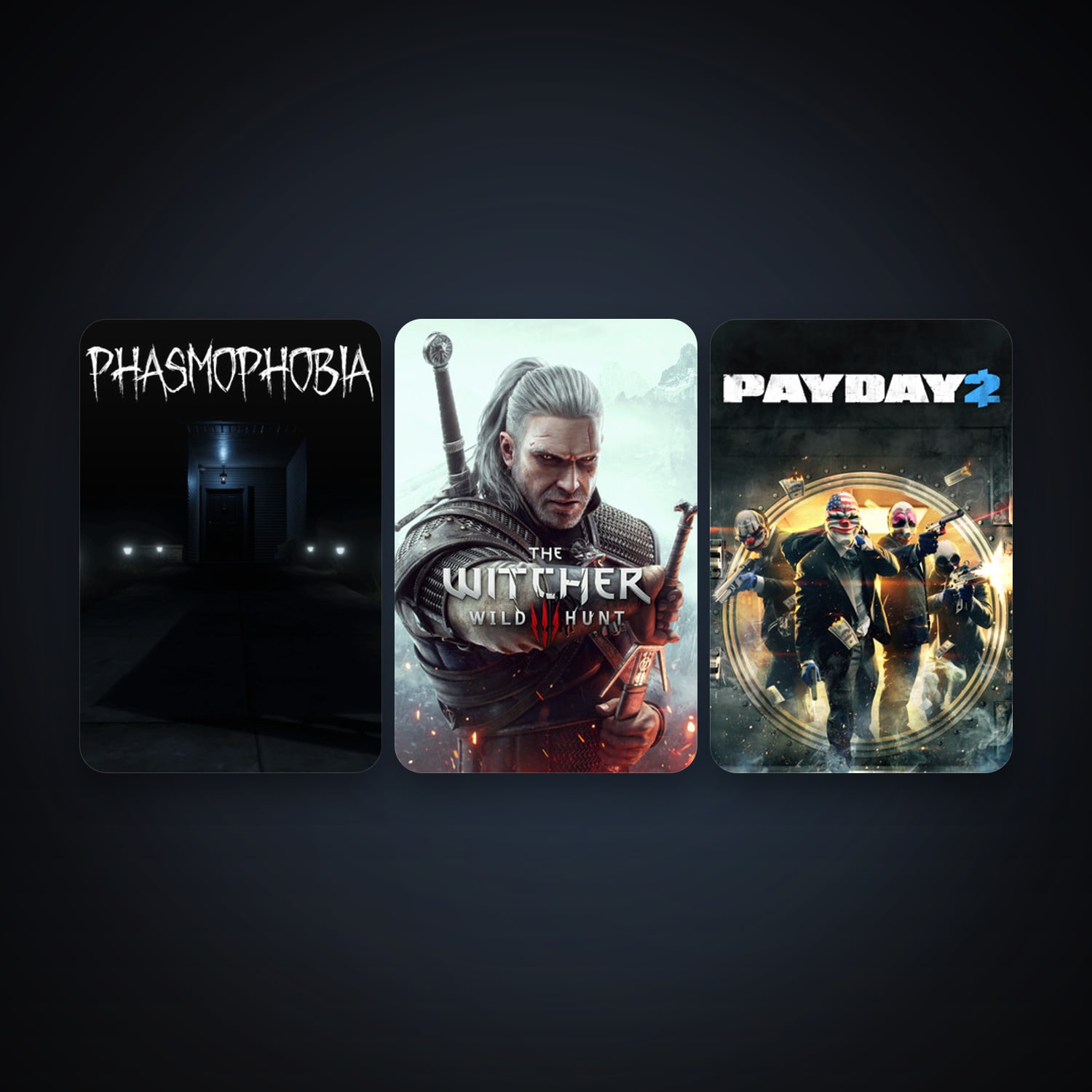 PAYDAY 2 + The Witcher 3: Wild Hunt, 4 games, clean — HabibiAccounts