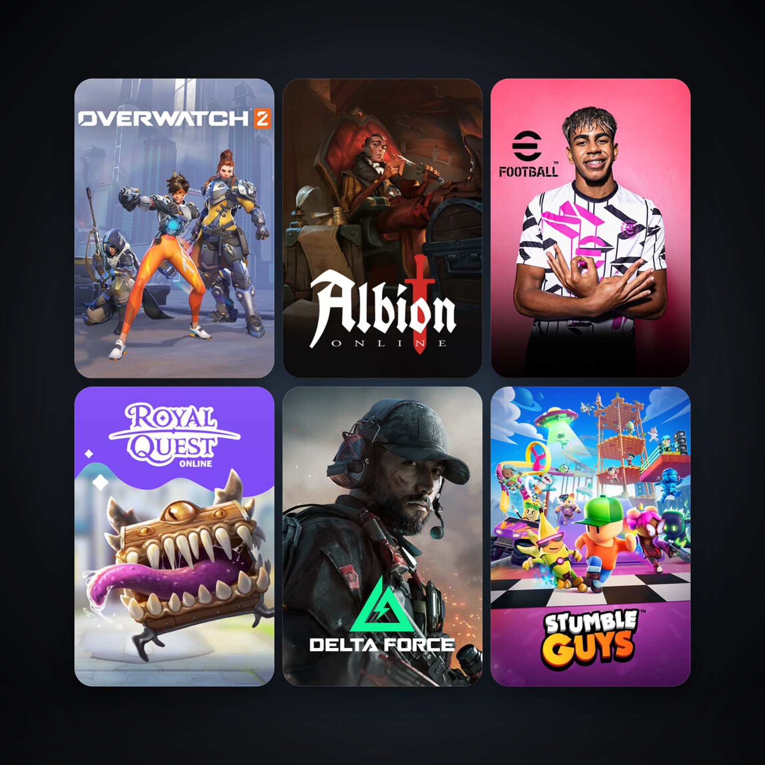 Albion Online + eFootball 2024, 10 games, clean — HabibiAccounts