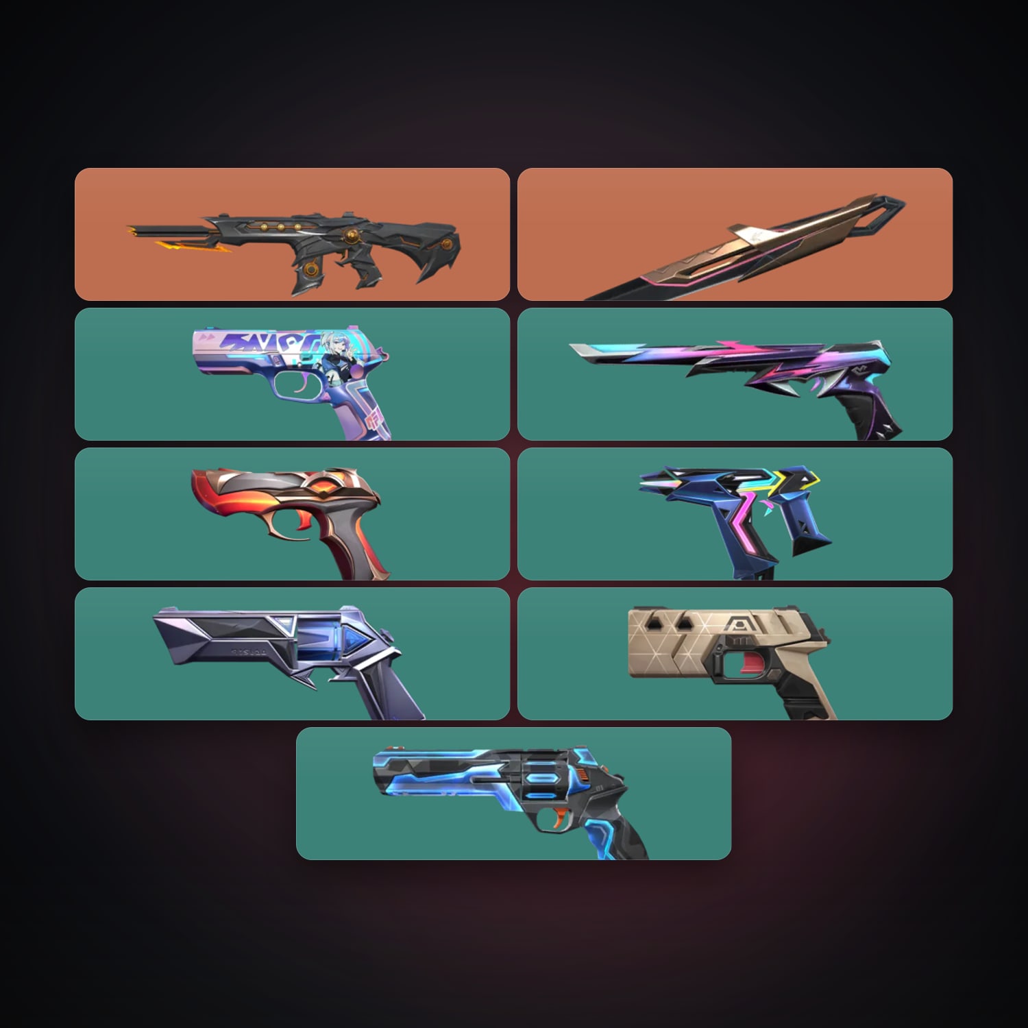 EU Plat 3 locker — 1 knives, 10 skins, lvl 174 — HabibiAccounts