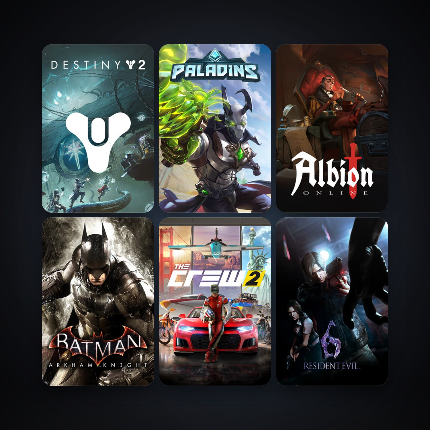 Batman: Arkham Knight + Resident Evil 6, 89 games, clean — HabibiAccounts