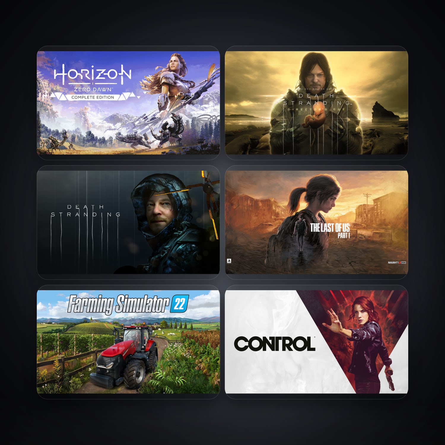 Epic Horizon Zero Dawn Complete Edition + Death Stranding Director'S CUT — TR — 88 games — HabibiAccounts