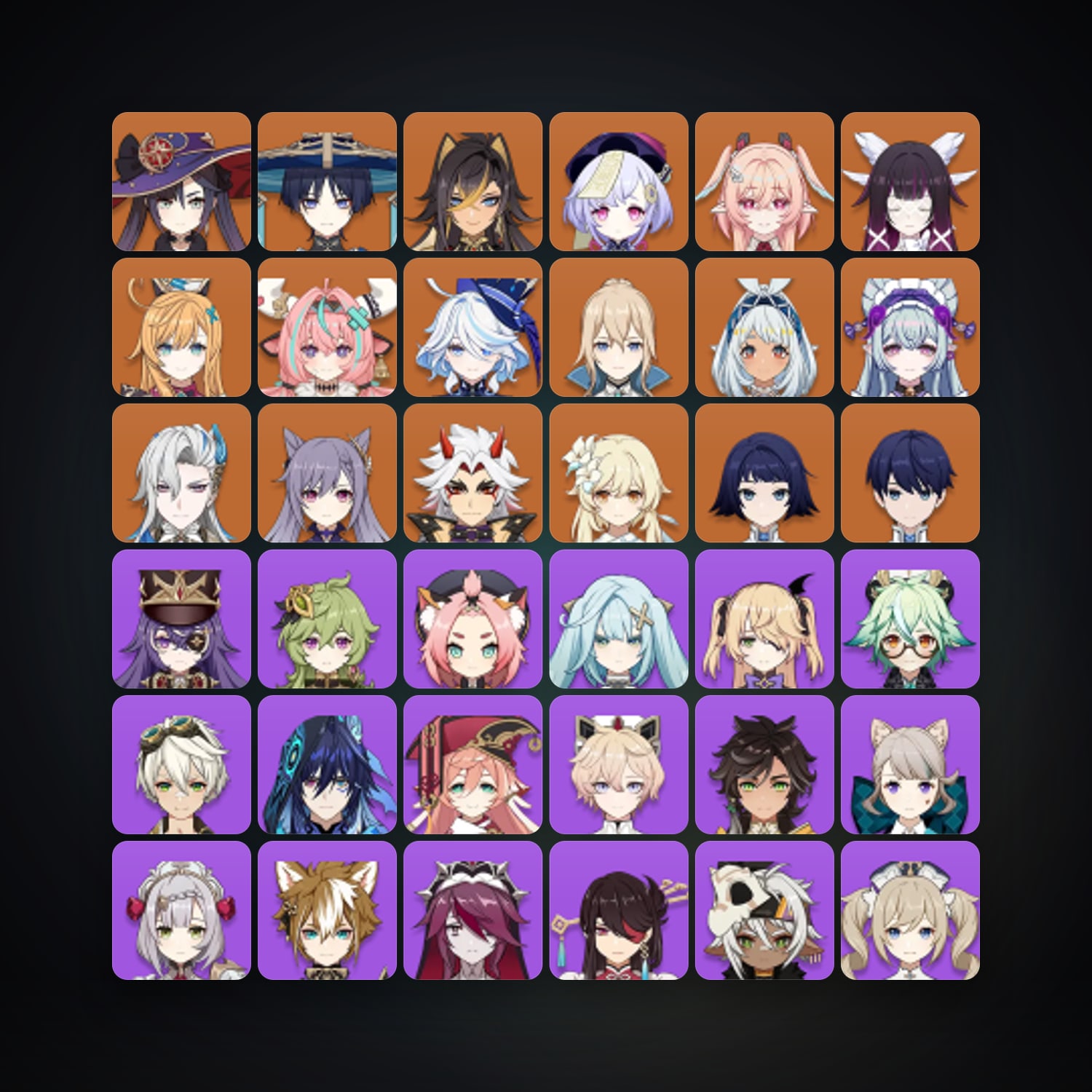 Genshin Impact | AR 58 | 65 Chars | 15× 5★ — Genshin / miHoYo Account — HabibiAccounts