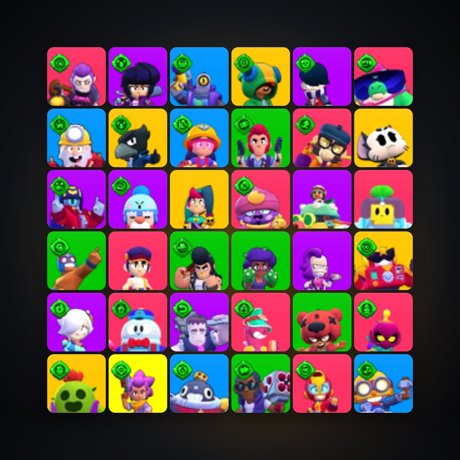 107 Brawlers | 49K Trophies — Supercell Account — HabibiAccounts