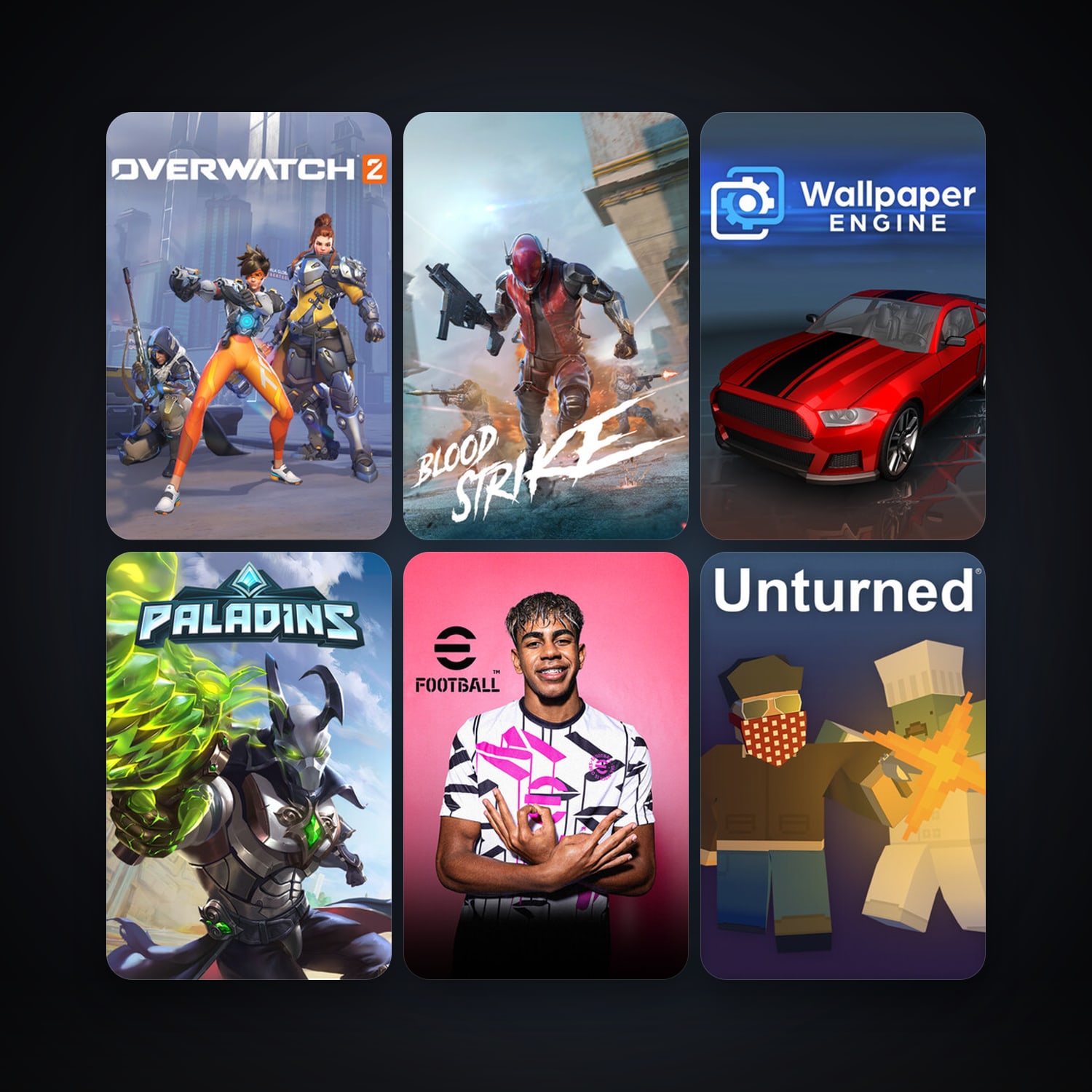 Free CS2 (No Prime) + Unturned, 19 games, clean — HabibiAccounts