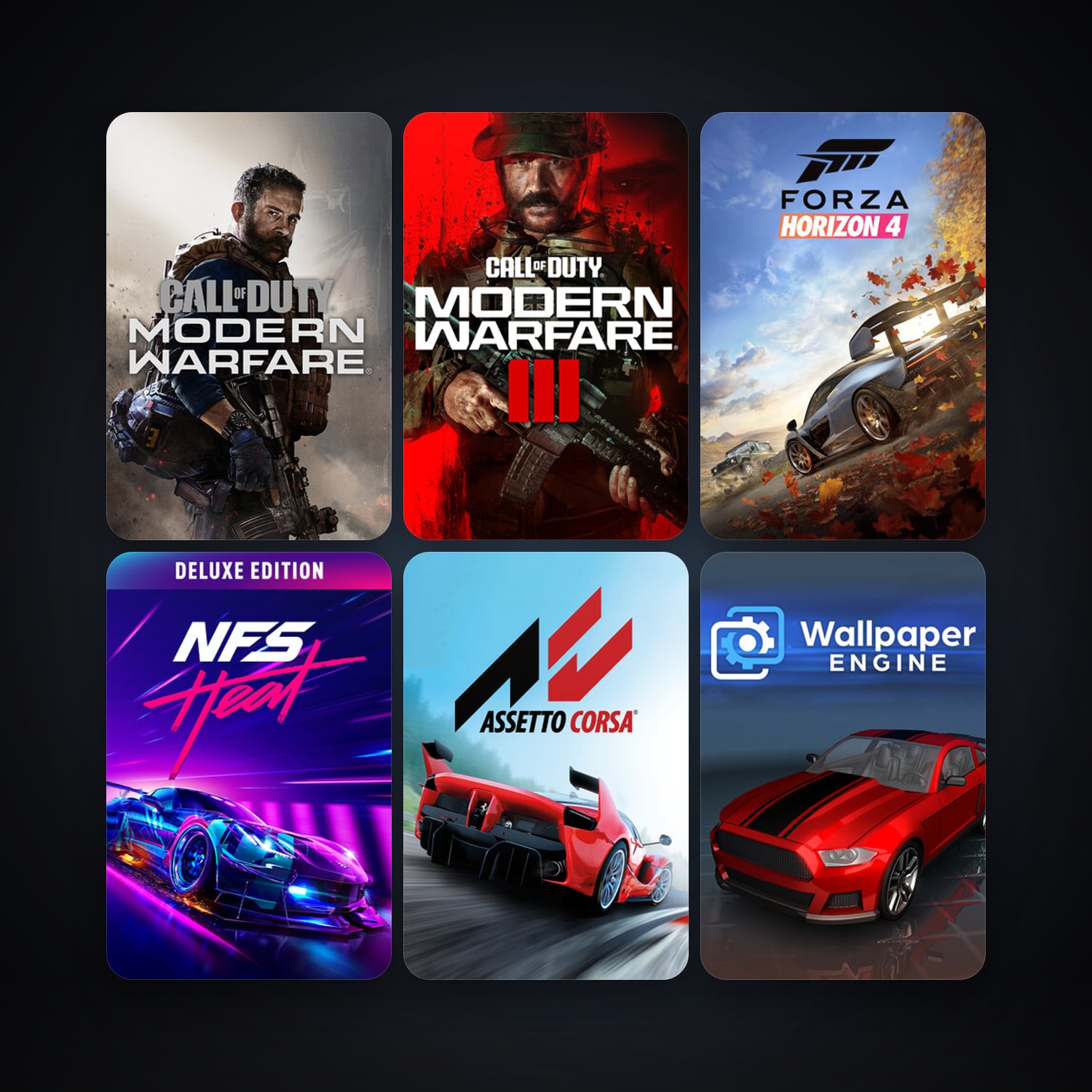 Free CS2 (No Prime) + Assetto Corsa, 27 games, clean — HabibiAccounts