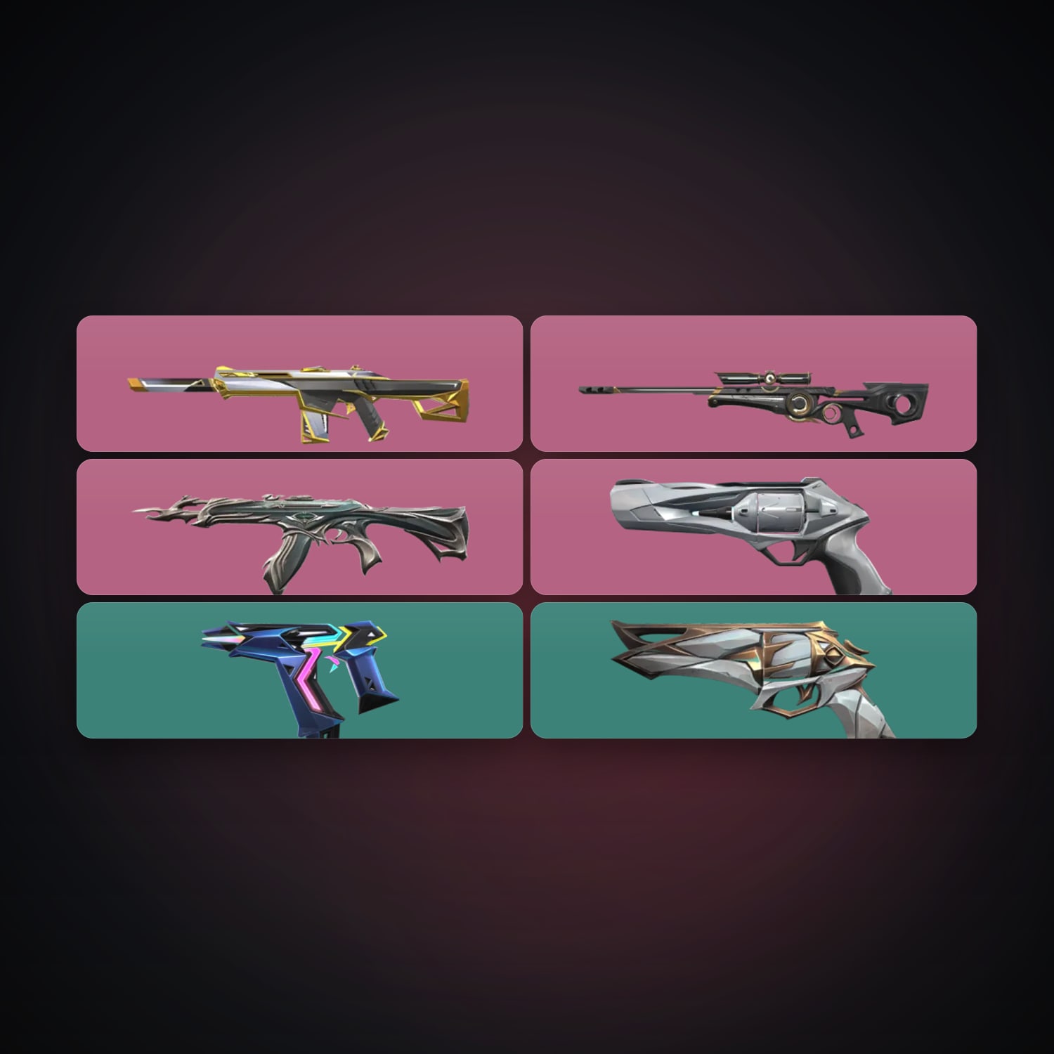 EU Ascendant 1 locker — 7 skins, lvl 132 — HabibiAccounts