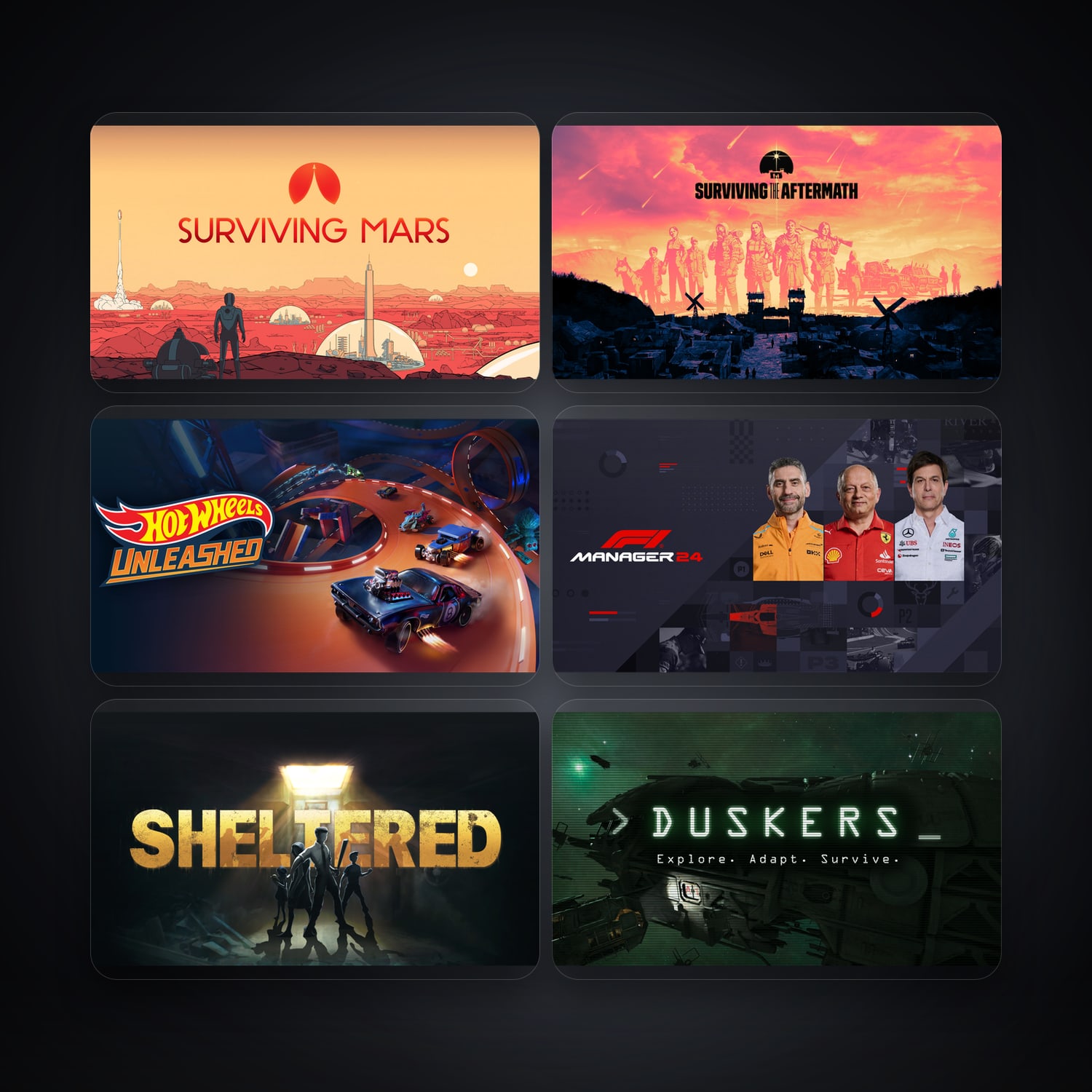 Epic Surviving Mars + Surviving the Aftermath — IT — 474 games — HabibiAccounts