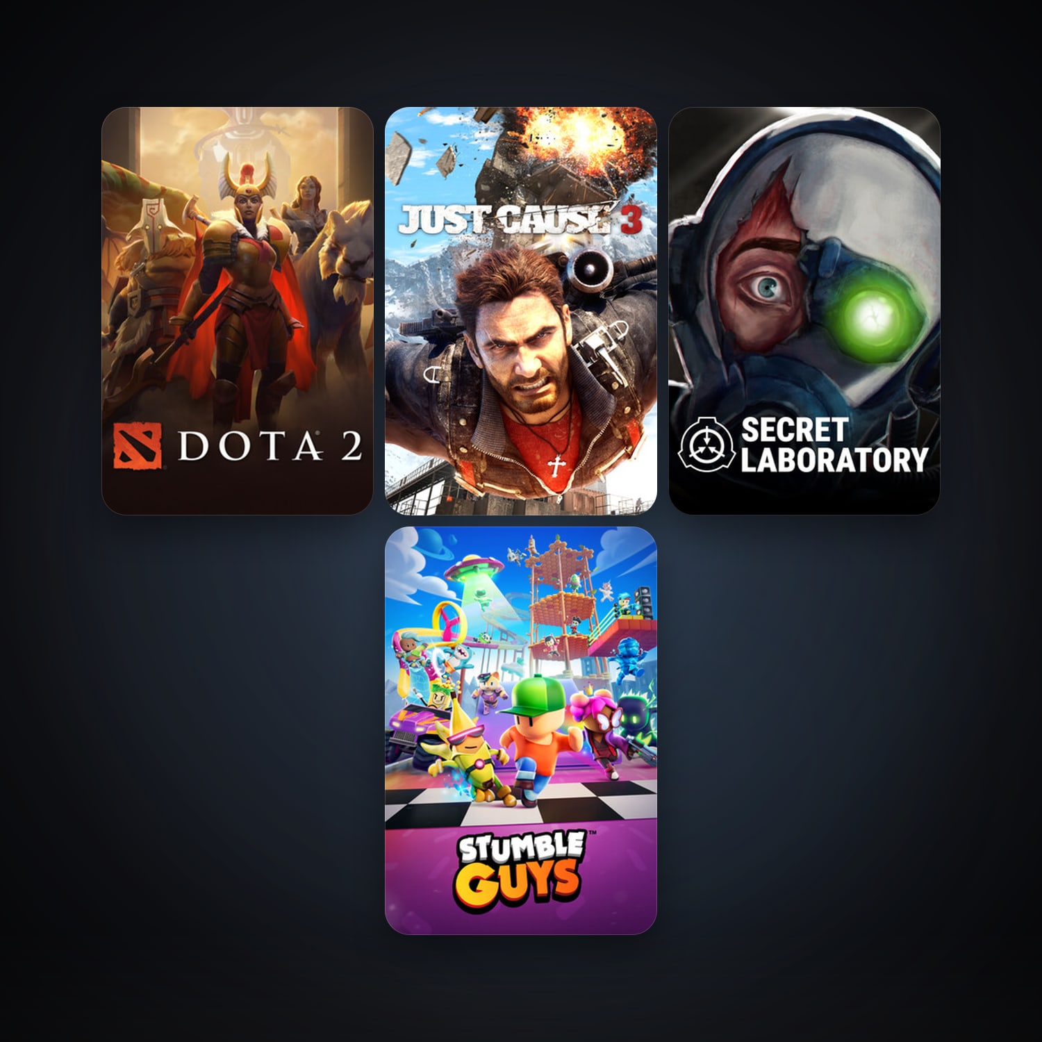 Dota 2 + Just Cause 3, 9 games, clean — HabibiAccounts