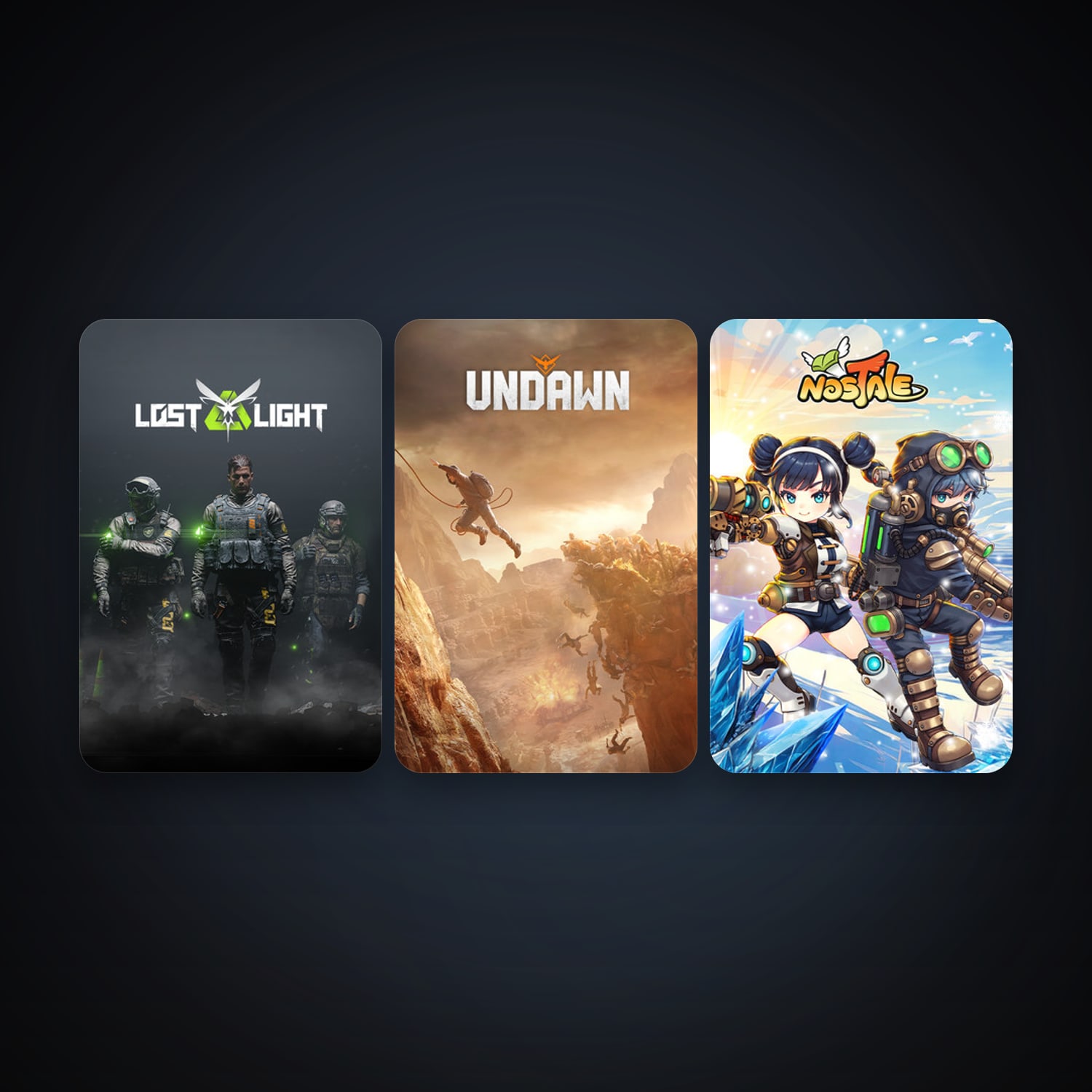 NosTale - Anime MMORPG + Lost Light, 4 games, clean — HabibiAccounts
