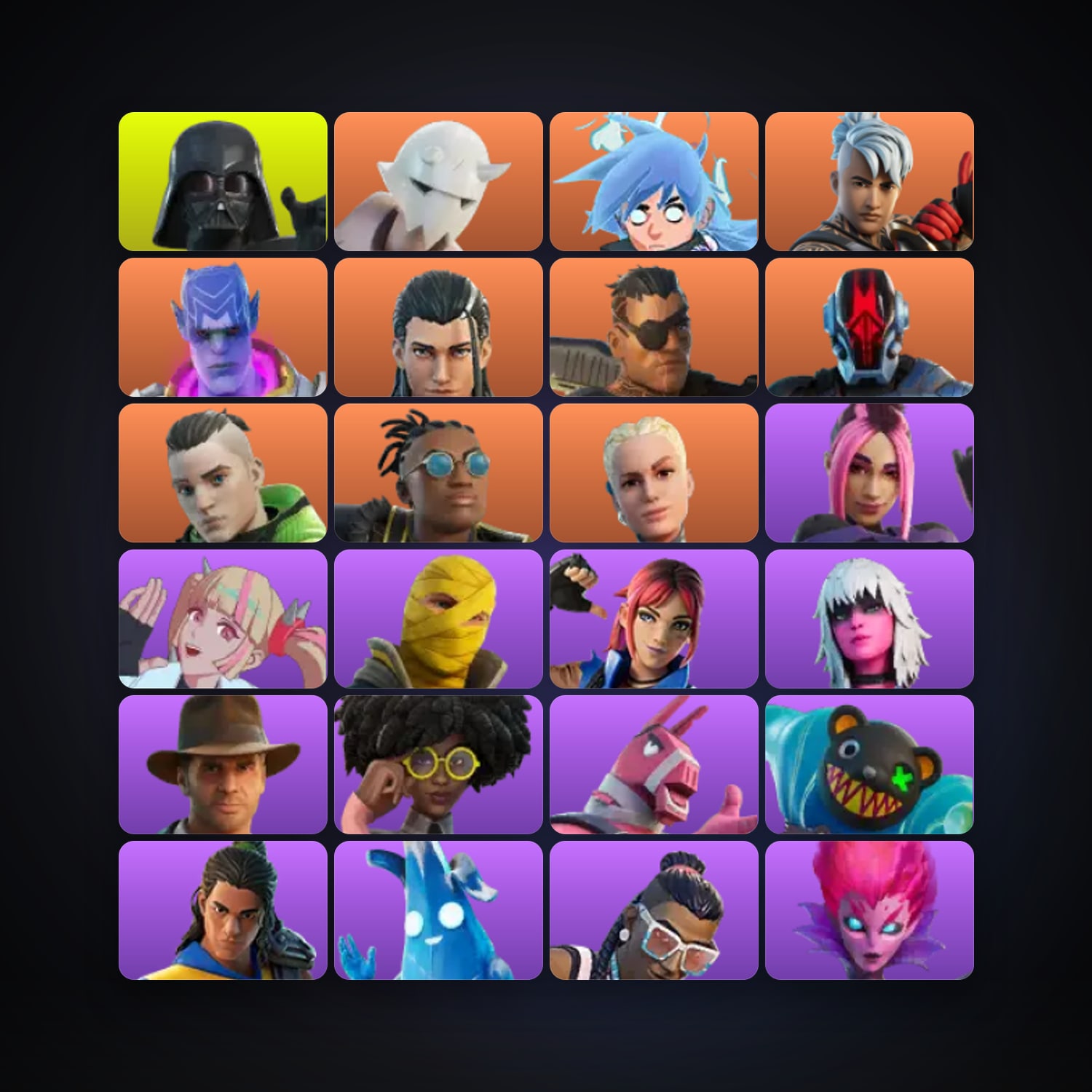 Snap — Nezumi — 57 skins — 150 V-Bucks — lvl 1399 — HabibiAccounts