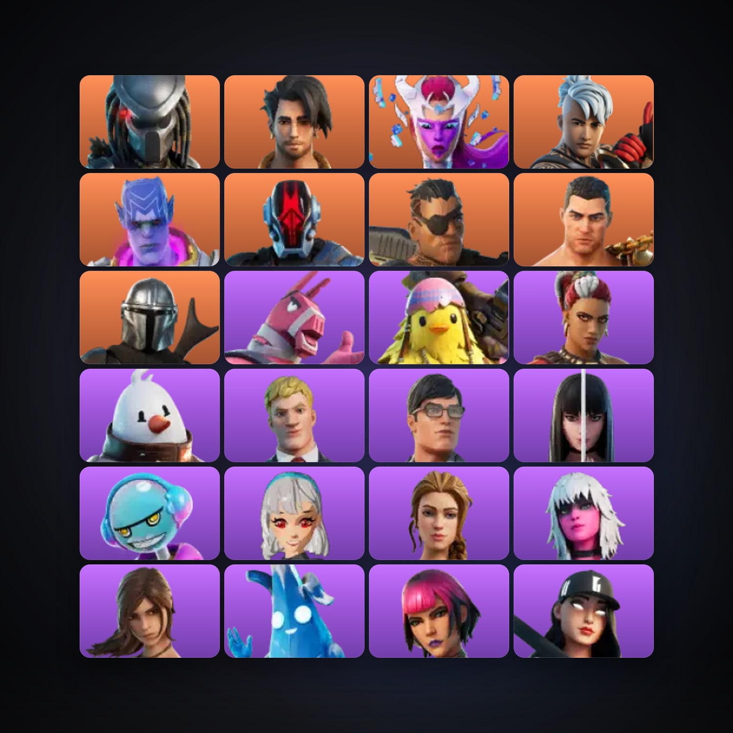 Predator — Raz — 41 skins — 500 V-Bucks — lvl 515 — HabibiAccounts
