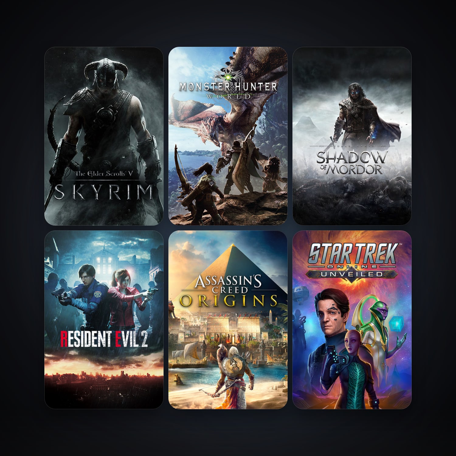Star Trek Online + The Elder Scrolls V: Skyrim, 160 games, Steam 10, clean — HabibiAccounts
