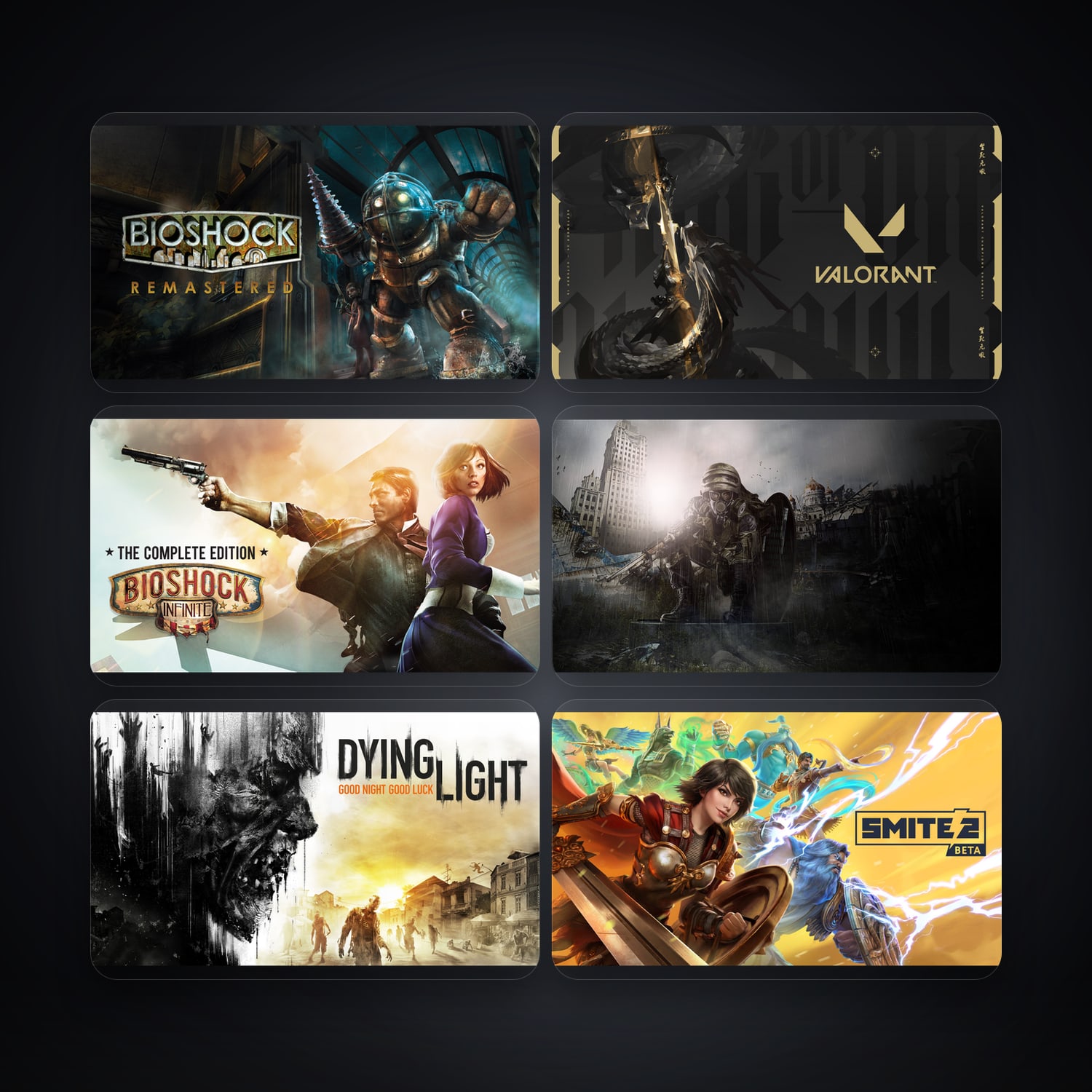 Epic BioShock Remastered + VALORANT — MX — 10 games — HabibiAccounts