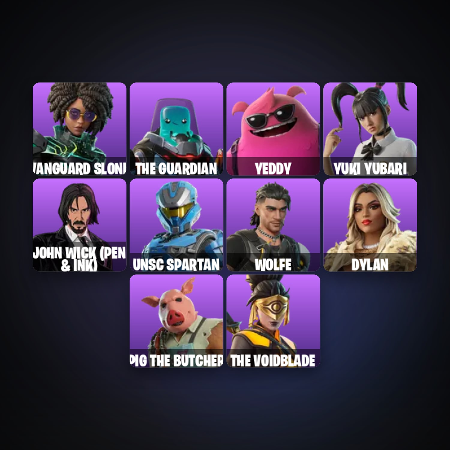 Vanguard Slone — The Guardian — 12 skins — 850 V-Bucks — lvl 466 — HabibiAccounts