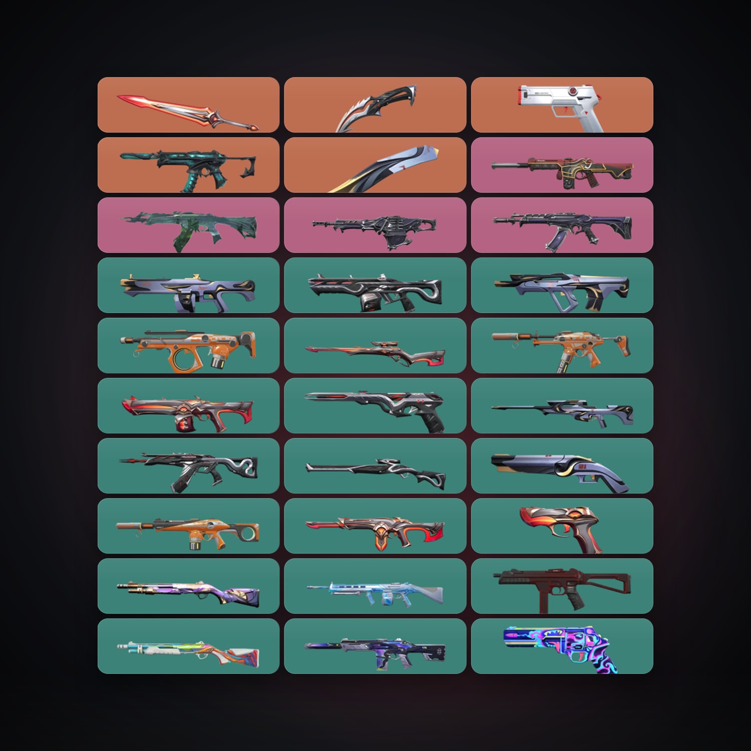 AP Bronze 2 locker — 3 knives, 58 skins, lvl 135 — HabibiAccounts