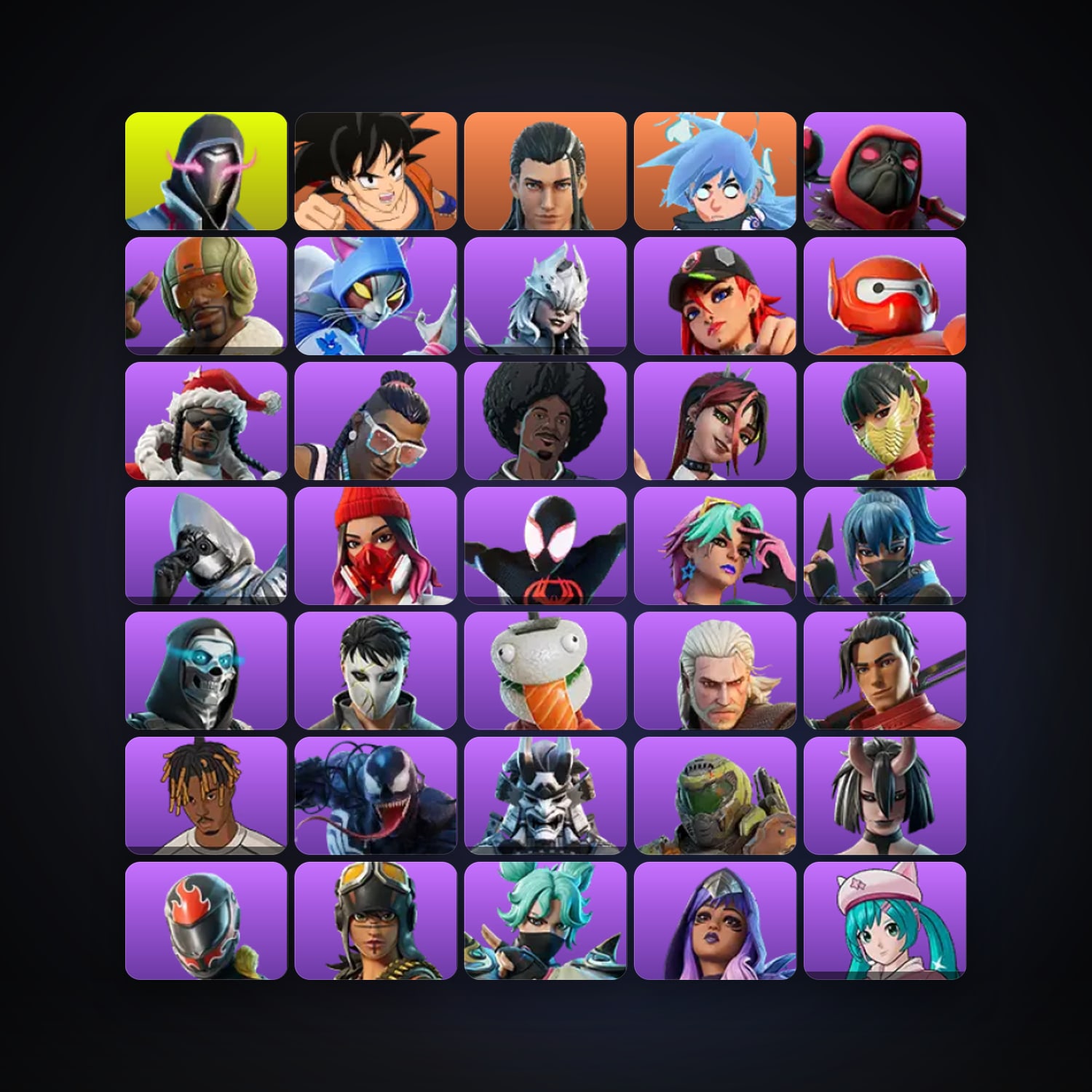 Son Goku — The Ageless — 42 skins — 150 V-Bucks — lvl 445 — HabibiAccounts