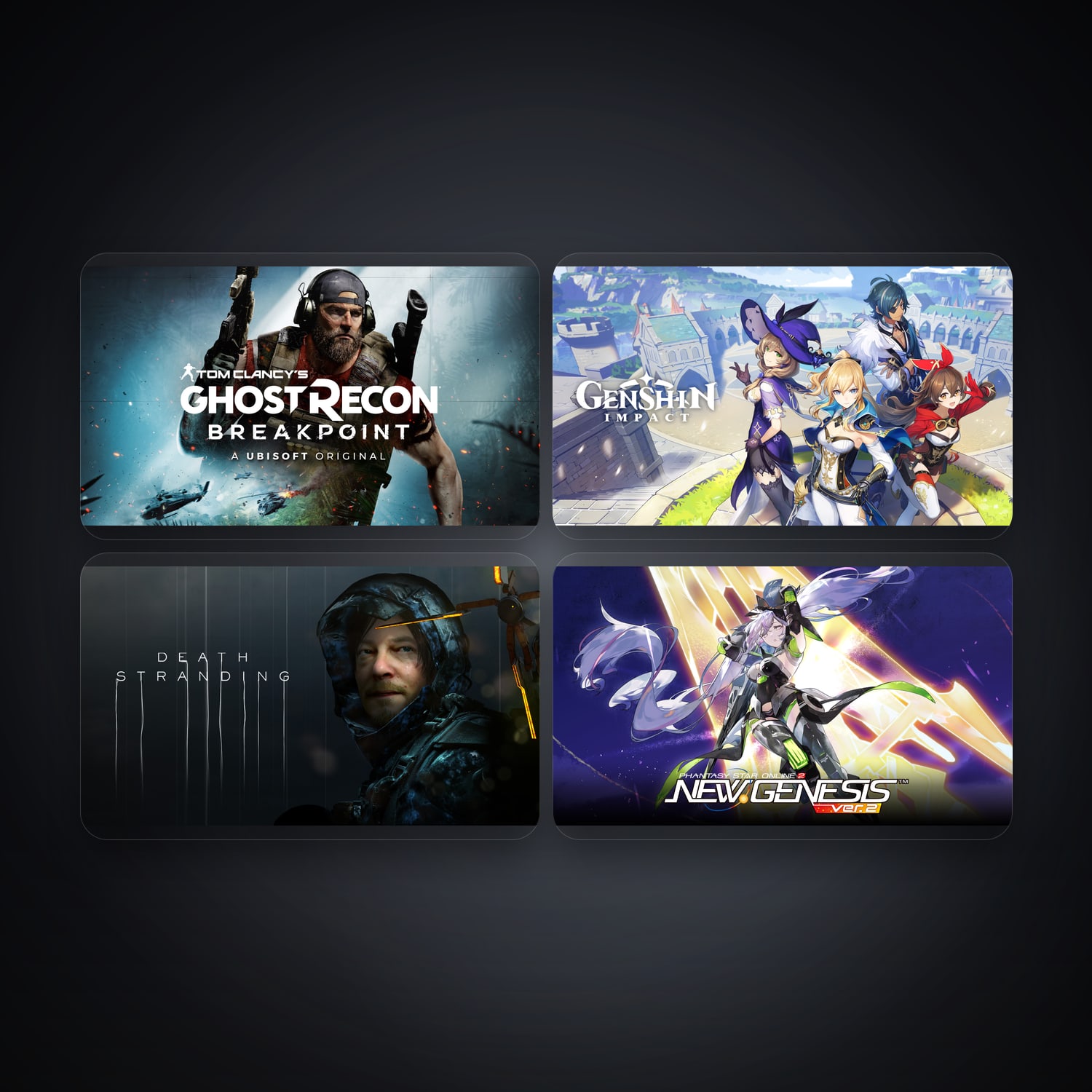 Epic Tom Clancy’s Ghost Recon Breakpoint + Genshin Impact — MY — 5 games — HabibiAccounts