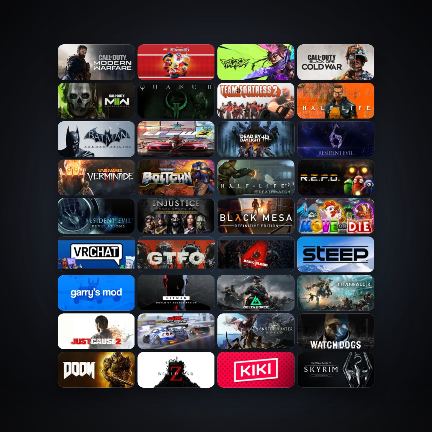 Half-Life + Half-Life 2, 190 games, Steam 11, clean — HabibiAccounts