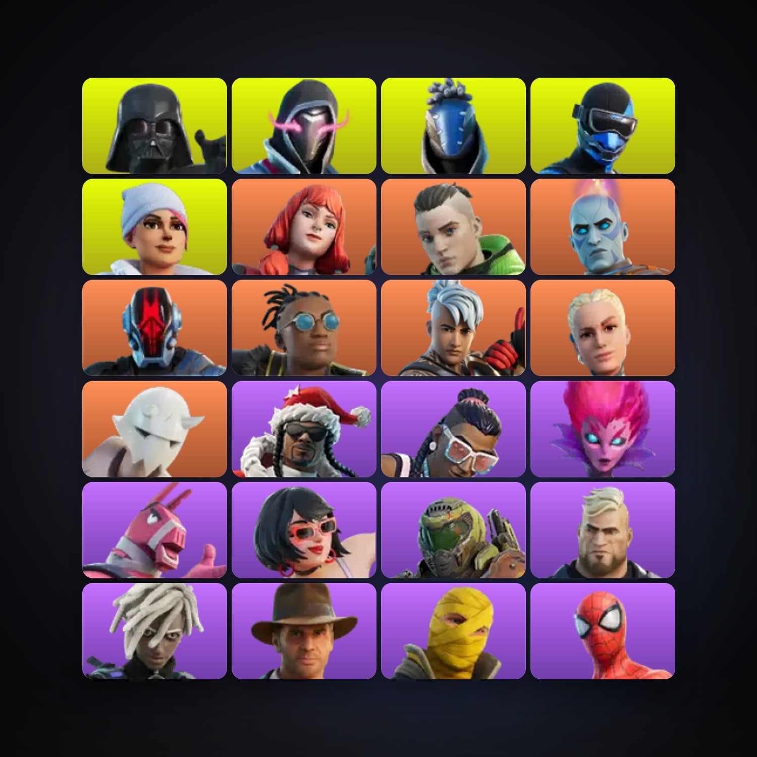 The Imagined — Twyn — 53 skins — 450 V-Bucks — lvl 869 — HabibiAccounts