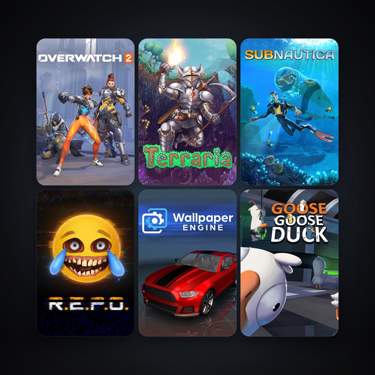 Terraria + Subnautica, 11 games, clean — HabibiAccounts
