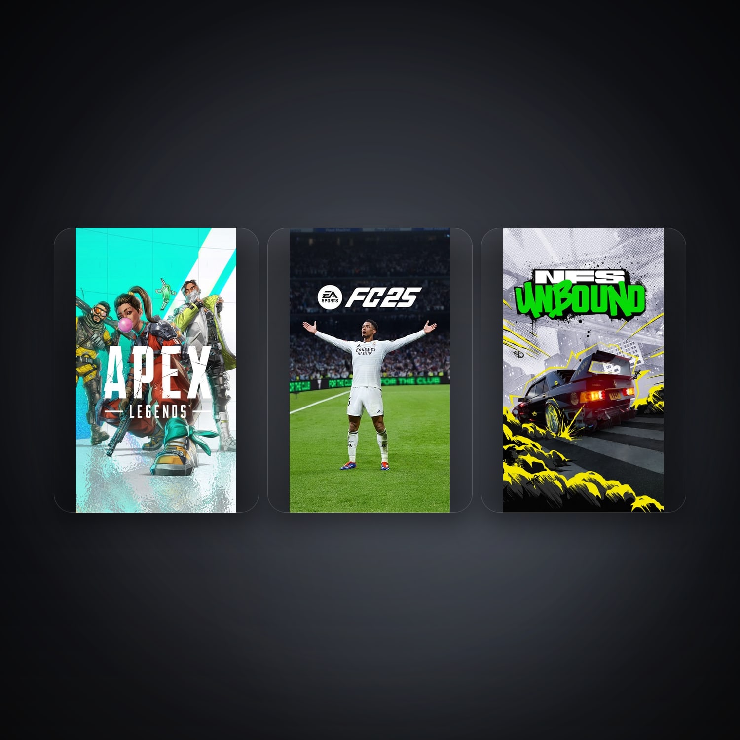 EA Apex Legends + EA SPORTS FC 25 — TR — 4 games — HabibiAccounts