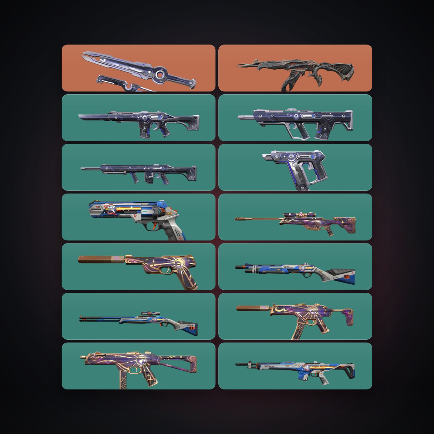 AP Bronze 1 locker — 1 knives, 14 skins, lvl 44 — HabibiAccounts